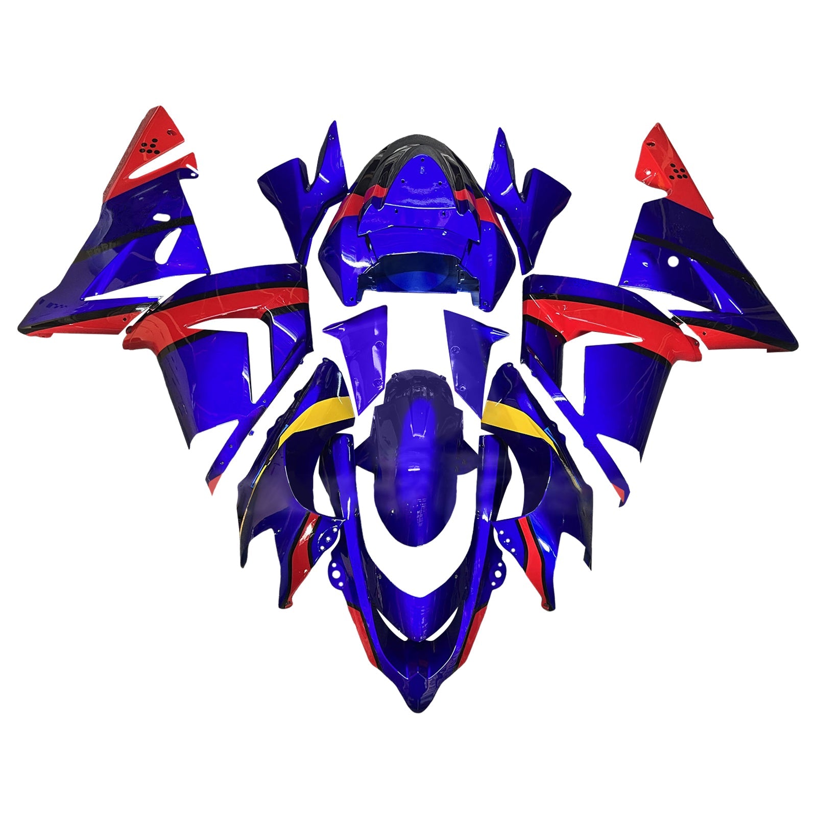 Injection Fairing Kit Bodywork Plastic ABS fit For Kawasaki ZX10R 2004-2005