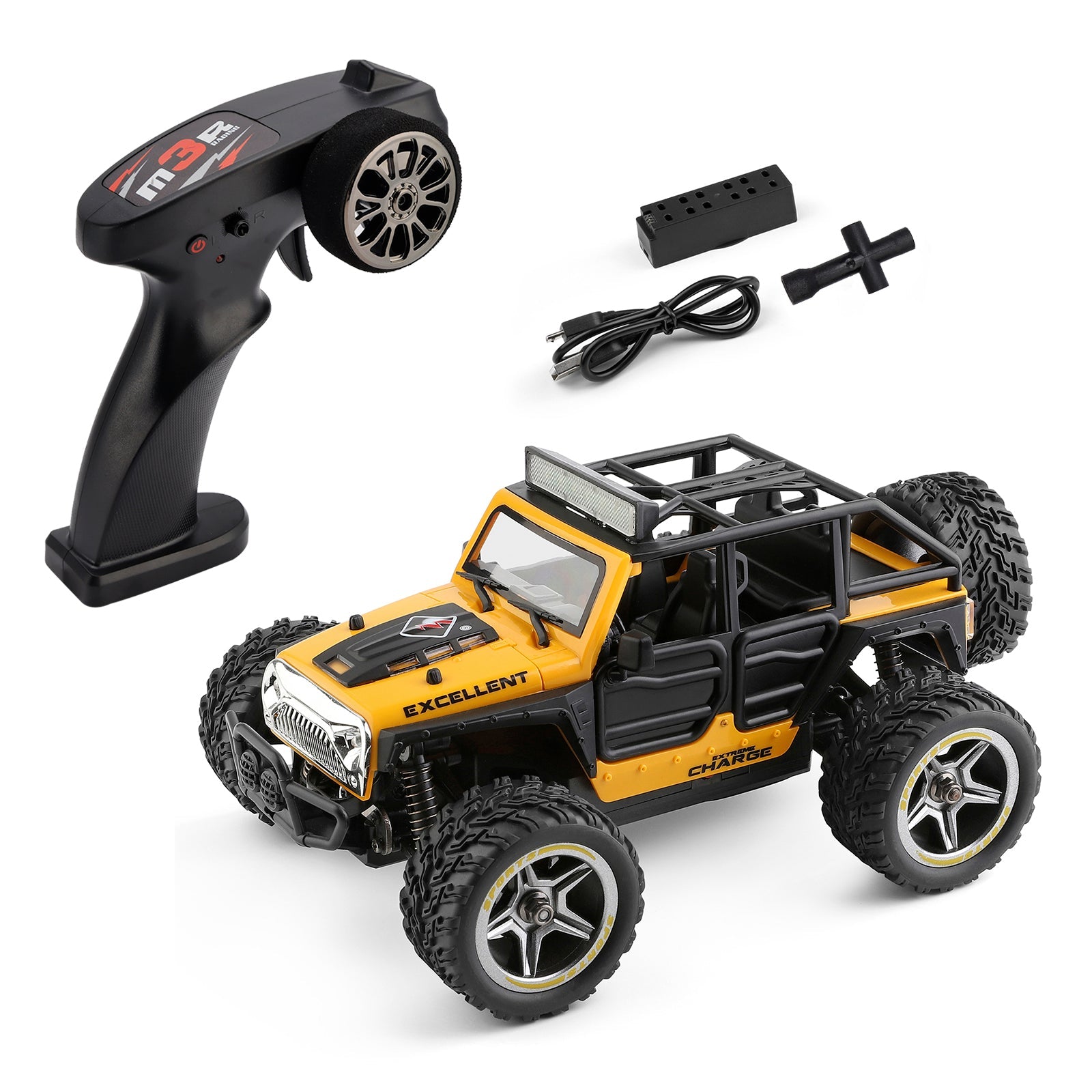 Wltoys 22201 1/22 Crawler 22km/h Brushed 2.4GHz Crawler 2WD Remote Control Car