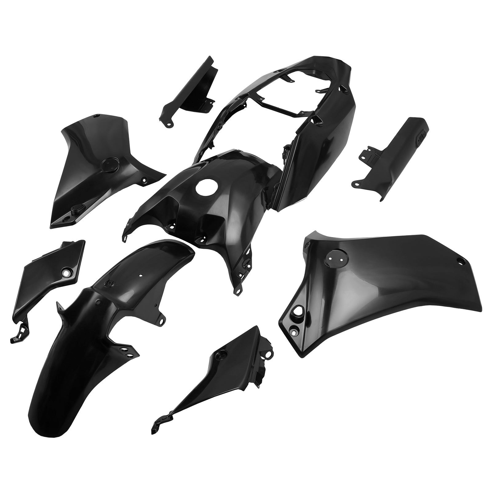 Bodywork Fairing Injection Unpainted For Yamaha Tenere 700 2019-2024