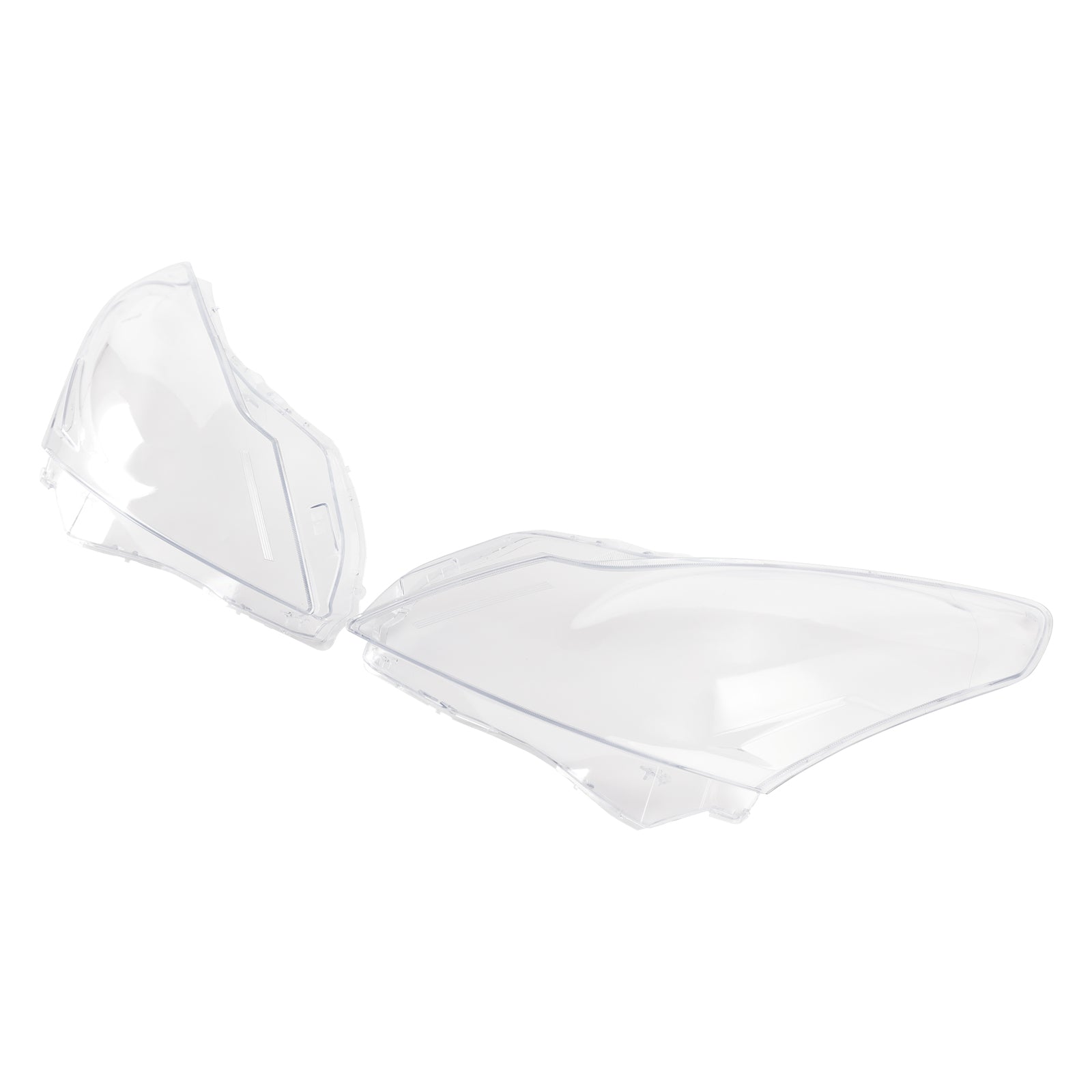 2010-2013 Infiniti G25 G37 Sedan 2pcs Headlight Lens Shell Cover Clear