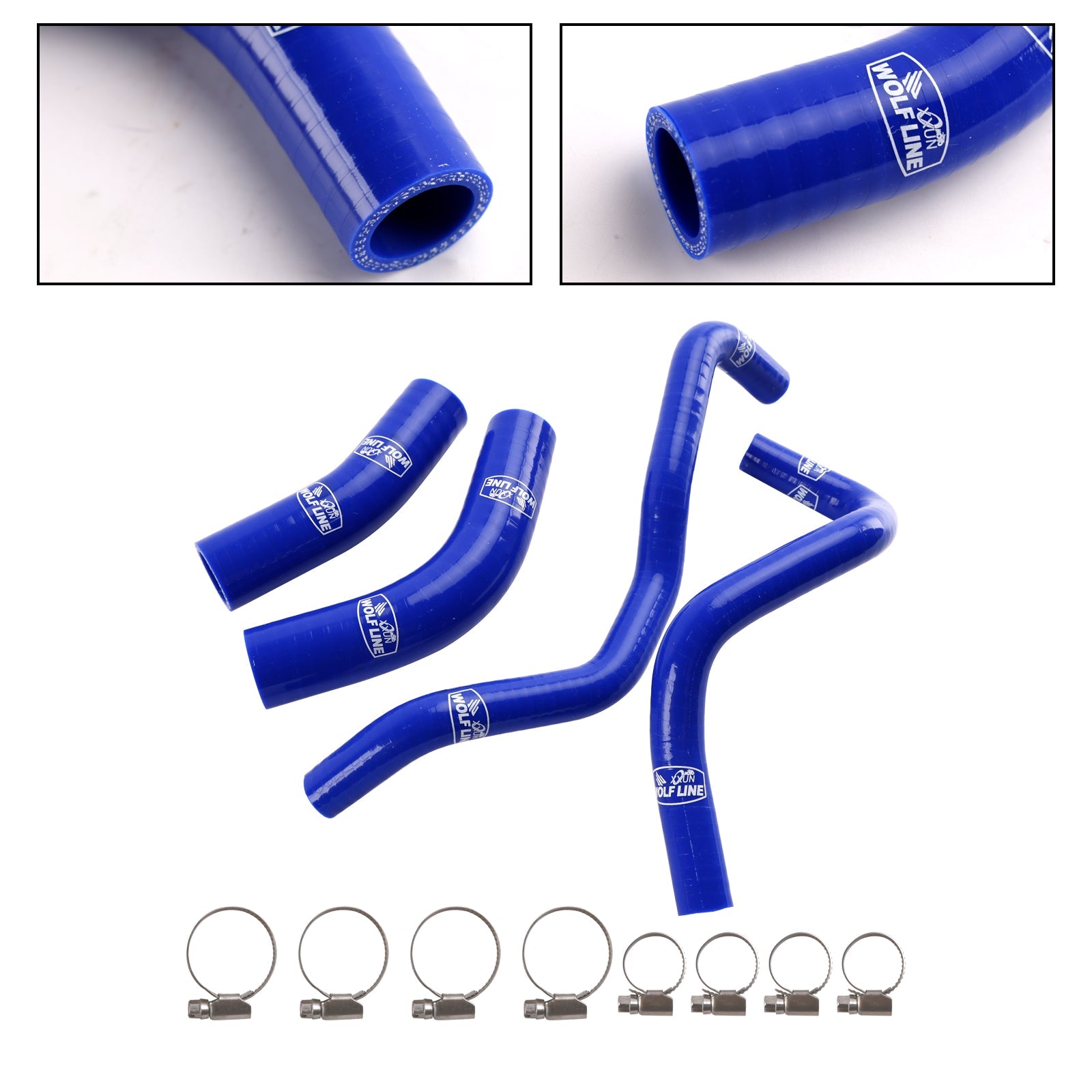 Silicone Radiator coolant Hose kit For Yamaha Tenere 700 2019-2024