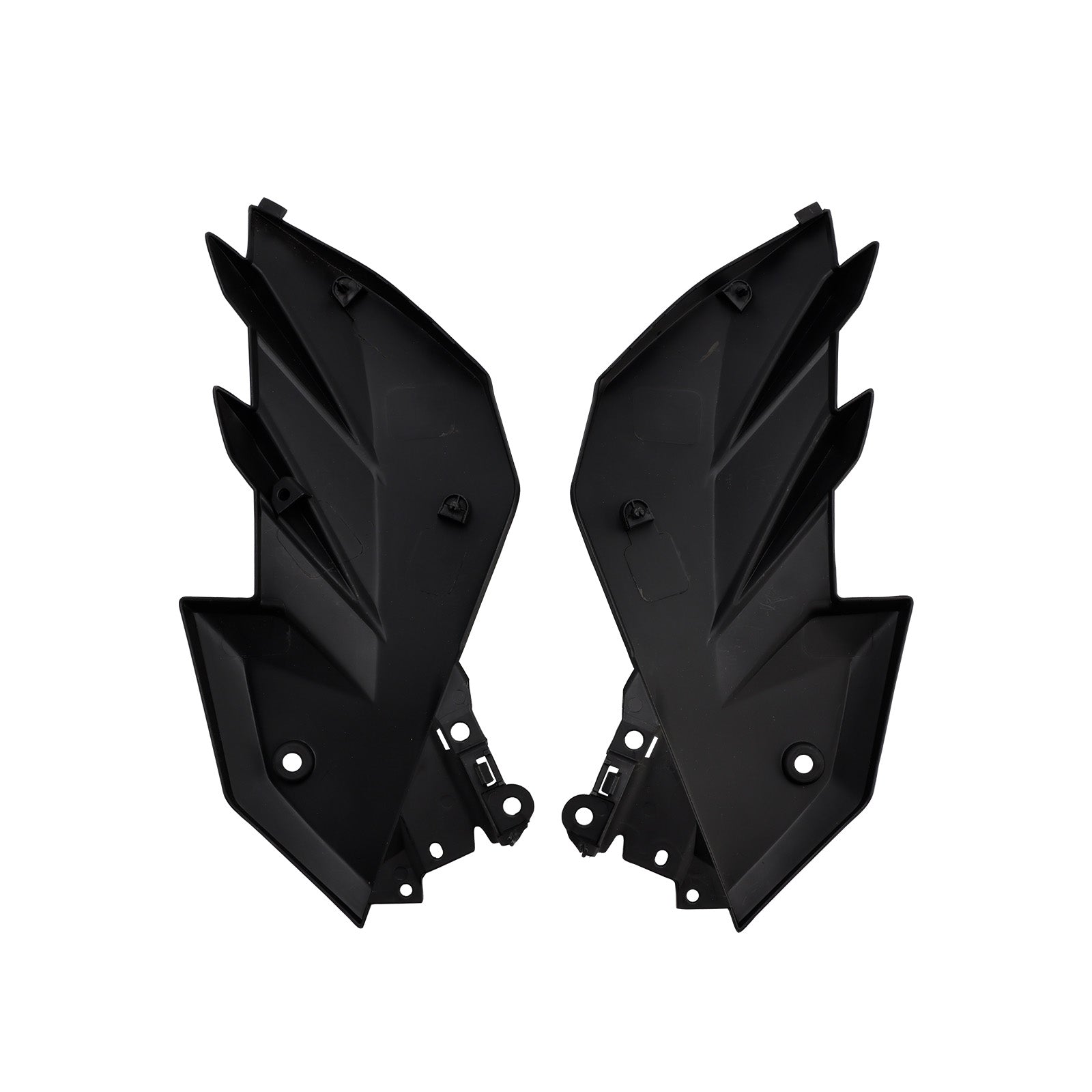 Fuel Tank Side Panel Cover Fairings For Kawasaki Z250 Z300 2013-2018