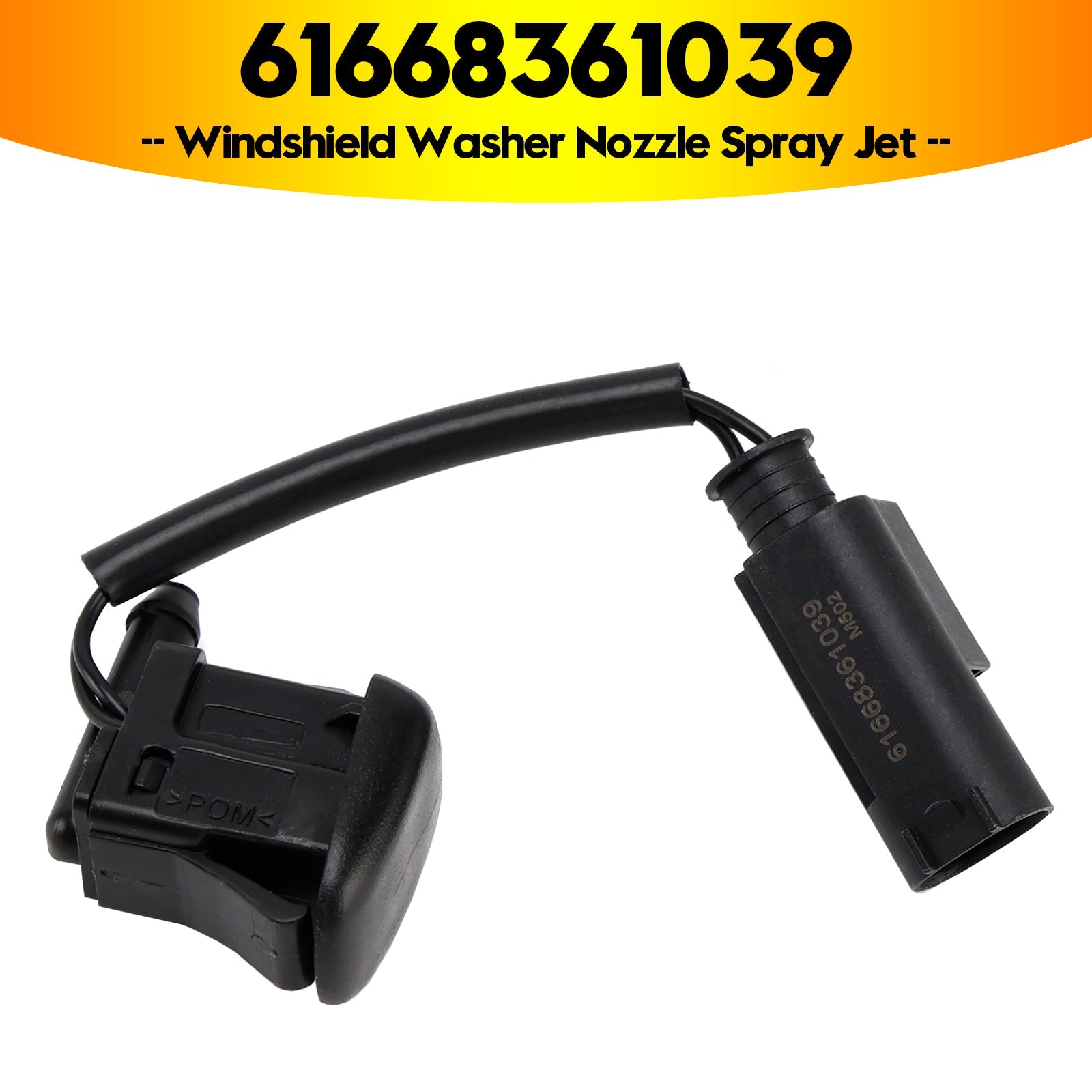 1996-2003 BMW 5 E39 525i 528i 530i 540i M5 Windshield Washer Nozzle Spray Jet 61668361039