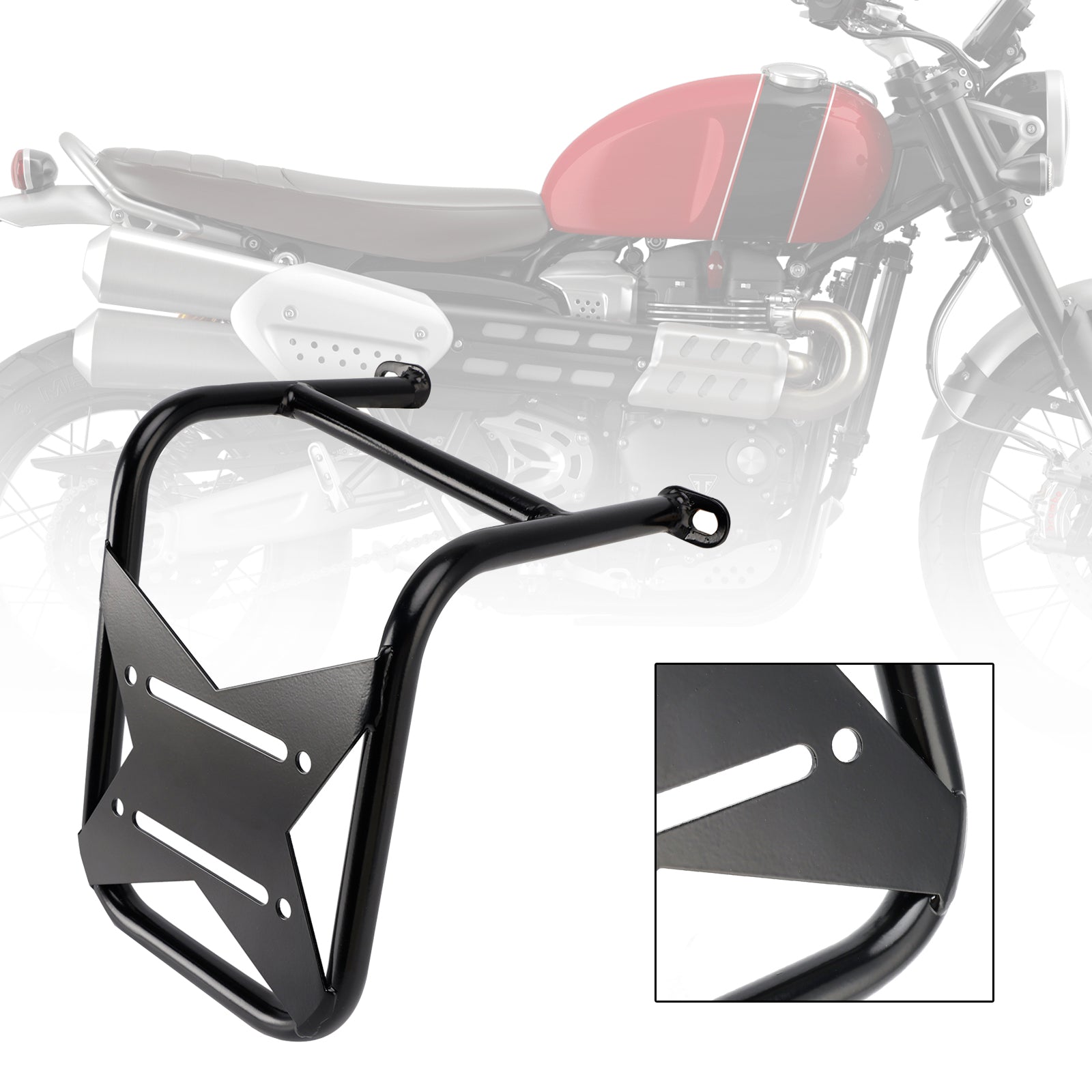 2024-2025 Triumph Scrambler 1200X Saddlebag Support Mounting Bracket Racks Right