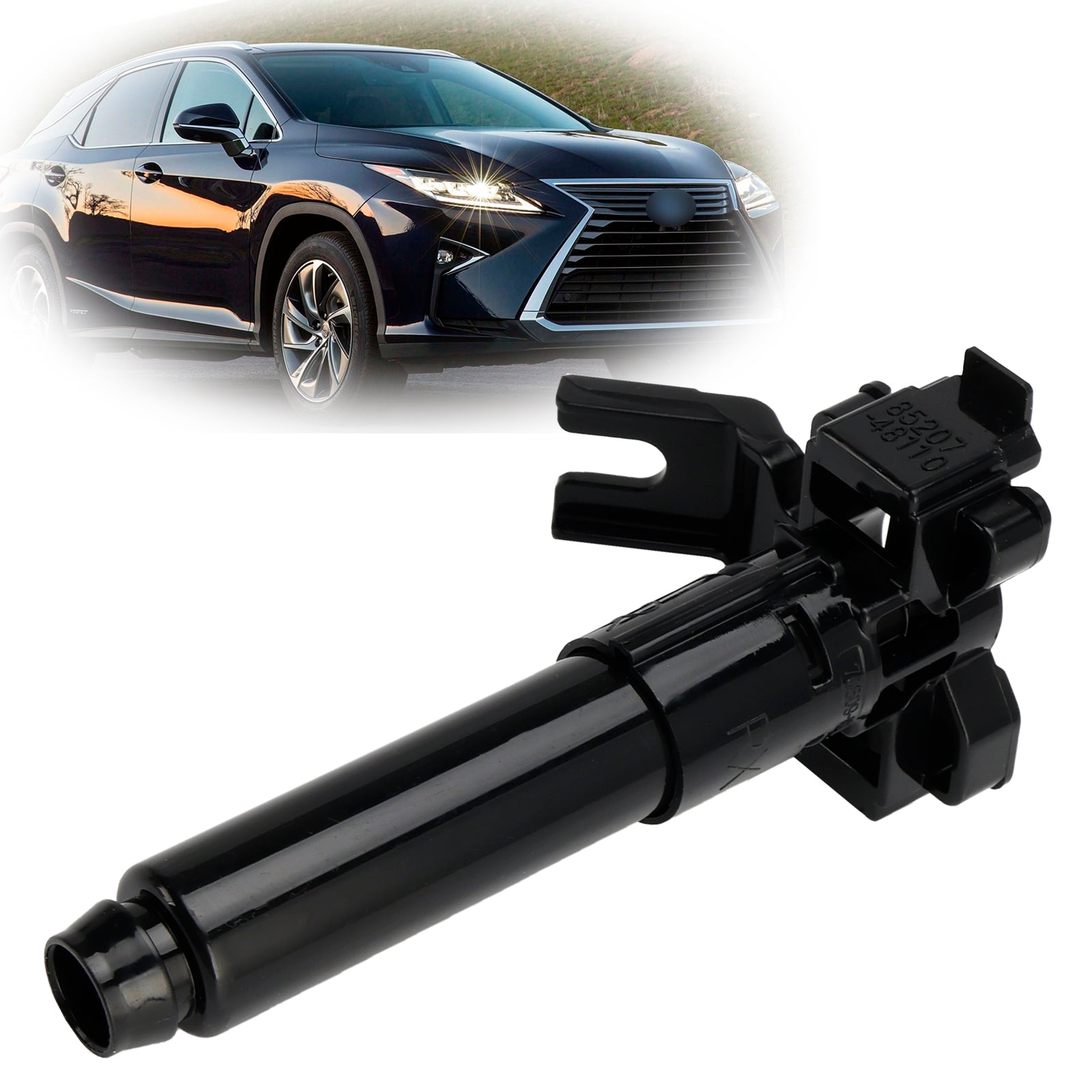 2016-2018 Lexus RX350 Front Headlight Spray Washer Nozzle Right 85207-48110