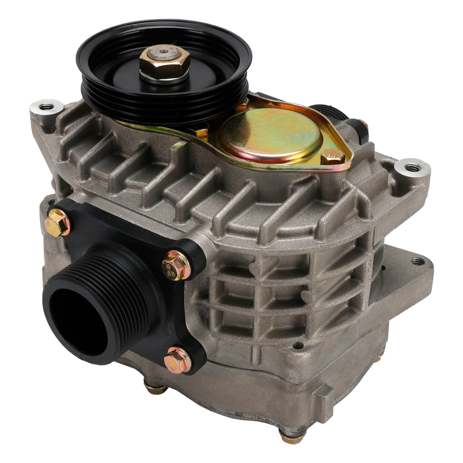 AMR500 4PK Supercharger Compressor LCD HC NOXJ Reduction V Pulley for 2.0L