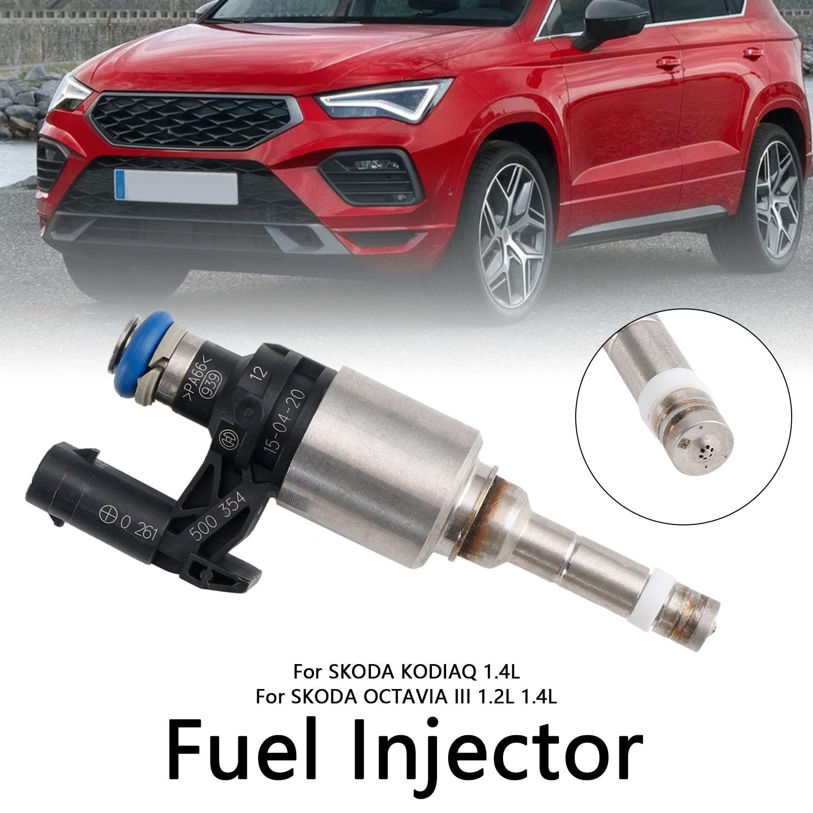 1PCS Fuel Injector 04E906036Q Fit Audi A3 Fit Seat Leon Fit Skoda Fit VW Passat