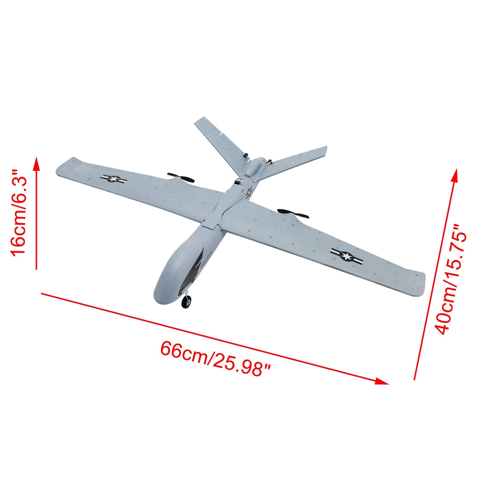 RC Glider Foam Aircraft 3CH Z55 RC Airplane Toy With 2 Batteries For Kid Gift