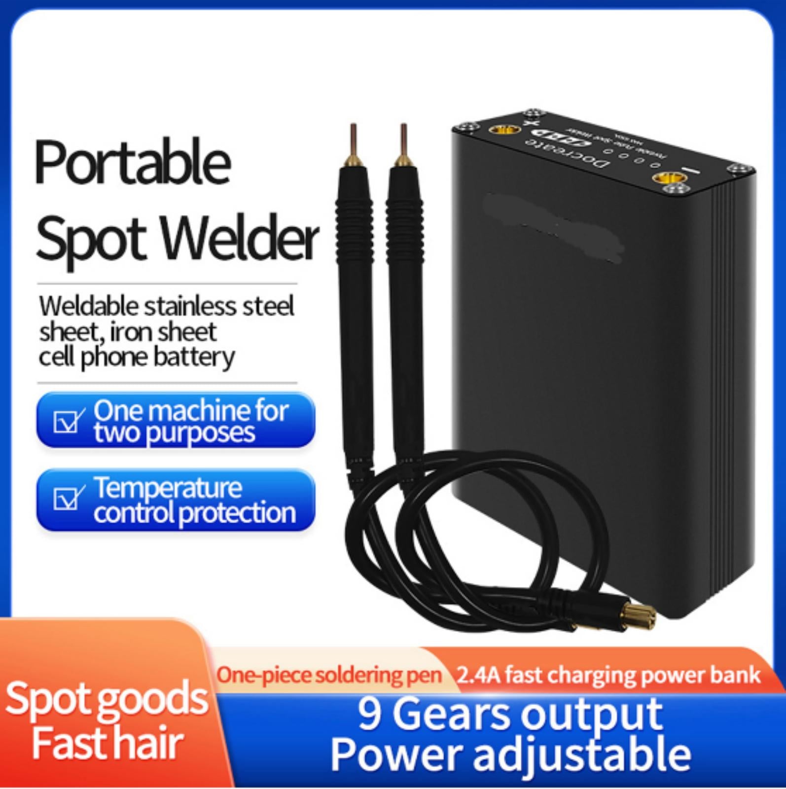 DIY Portable Mini Spot Welder Machine Welding Power With Pen For 18650 Battery