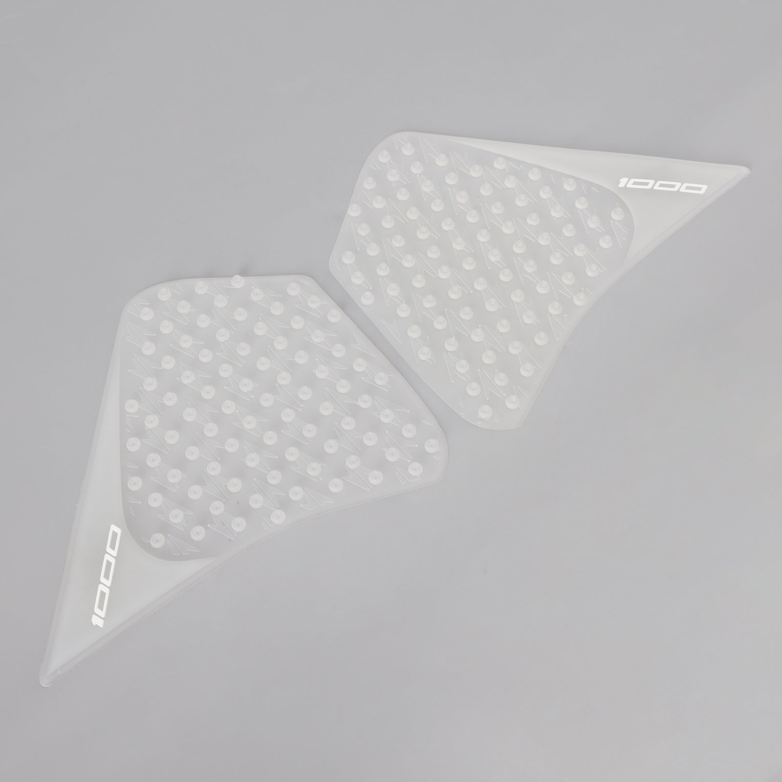 2015-2021 Kawasaki Z1000 Transparent Side Tank Traction Grip Knee Pads