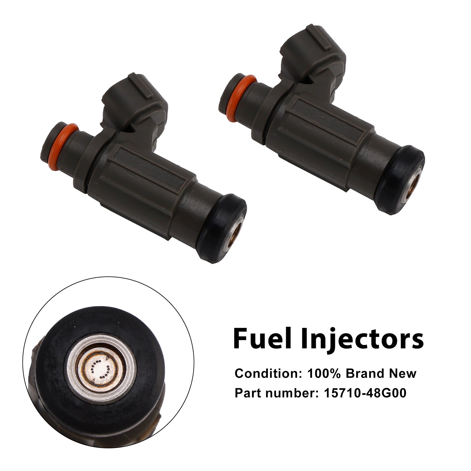 Fuel Injectors Suzuki Boulevard M109R C109R M90 GSX-R600 15710-48G00 2PCS