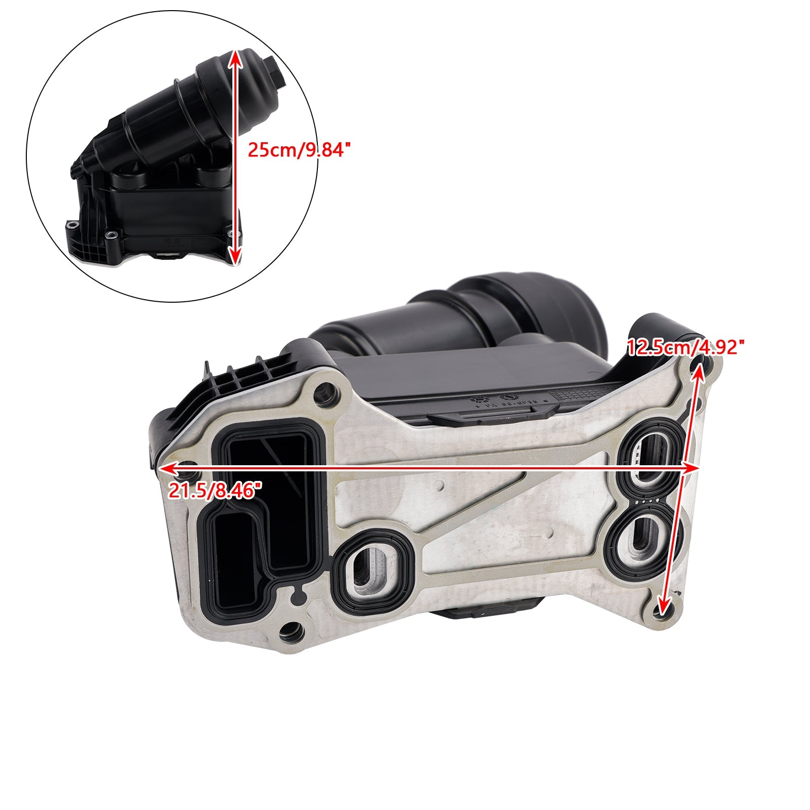 Oil Filter Housing 7800066 Fit BMW F20 F21 2011-2019 F22 F87 2012-2020 E90