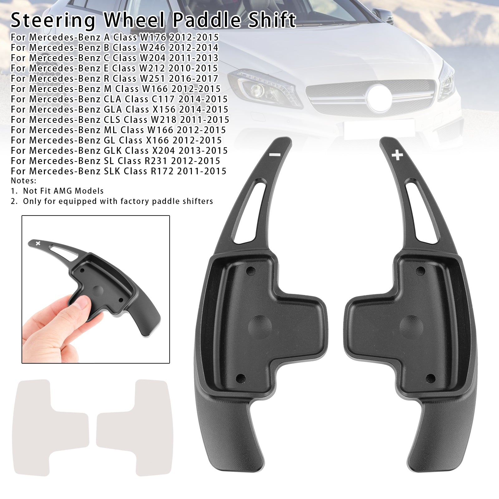 Steering Wheel Paddle Shifter For Mercedes-Benz B GL GLA 12-15