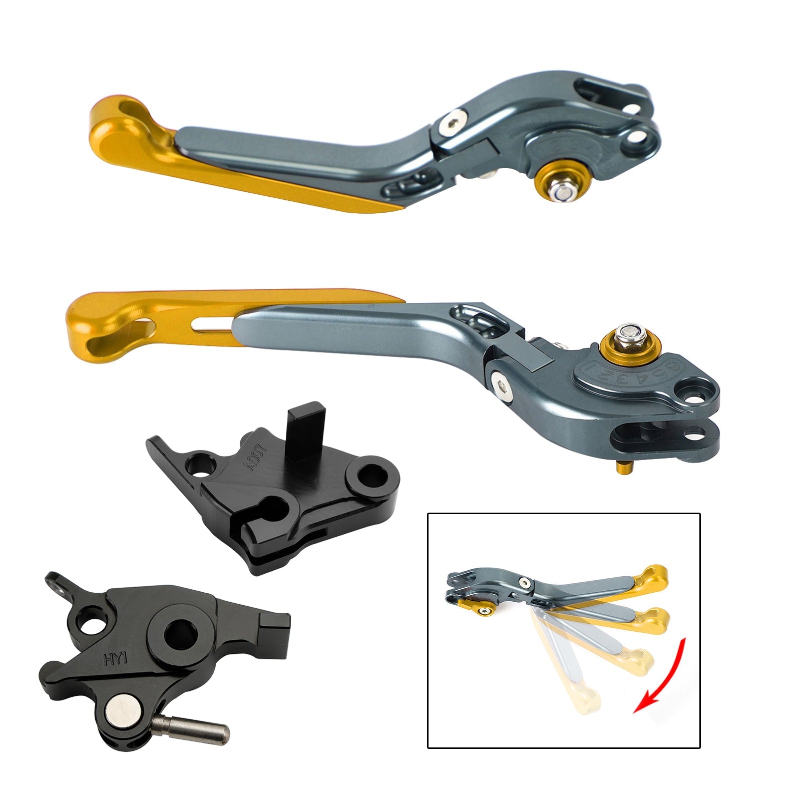Adjustable Clutch Brake Lever fit for CFMOTO 400NK 650NK 650MT 650GT 2020-21
