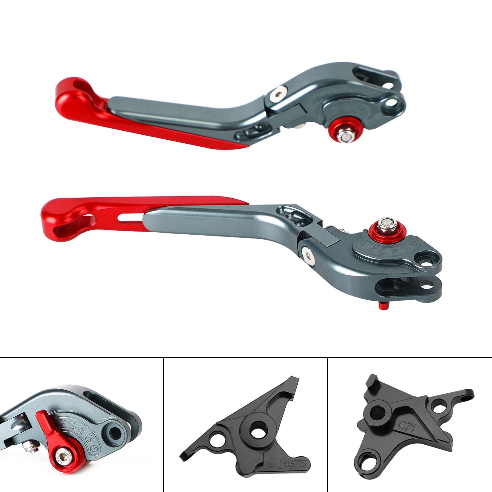 BMW R Nine T /Pure /Racer 2017-2023에 적합한 조절 식 클러치 브레이크 레버