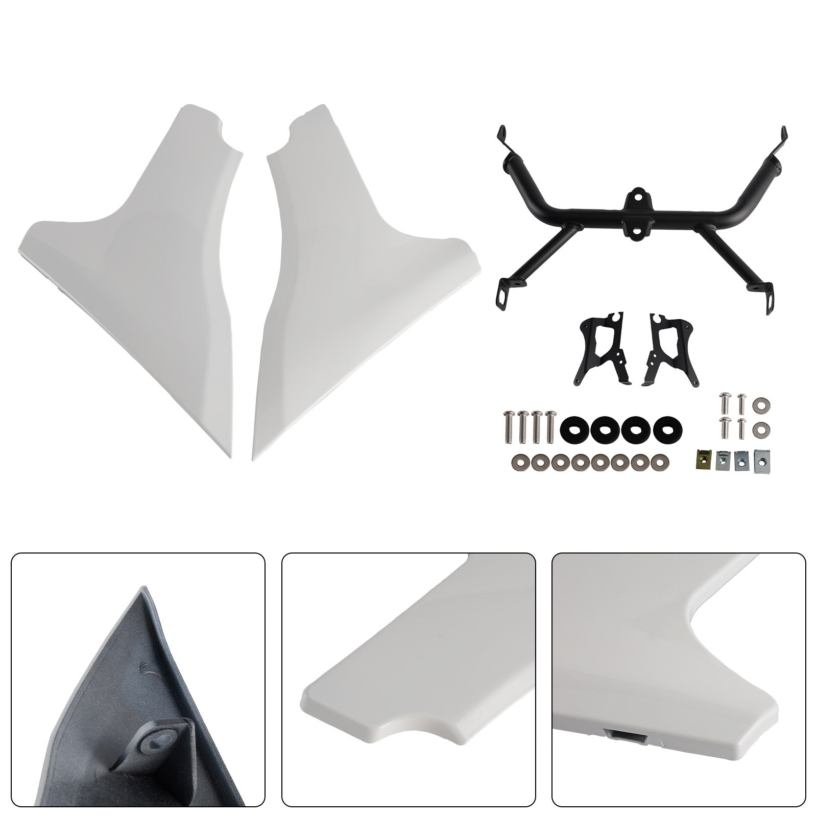 Side Panel Brackets Support Spoiler For CVO 121 117 Road Glide FLTRXSE 2023-2025