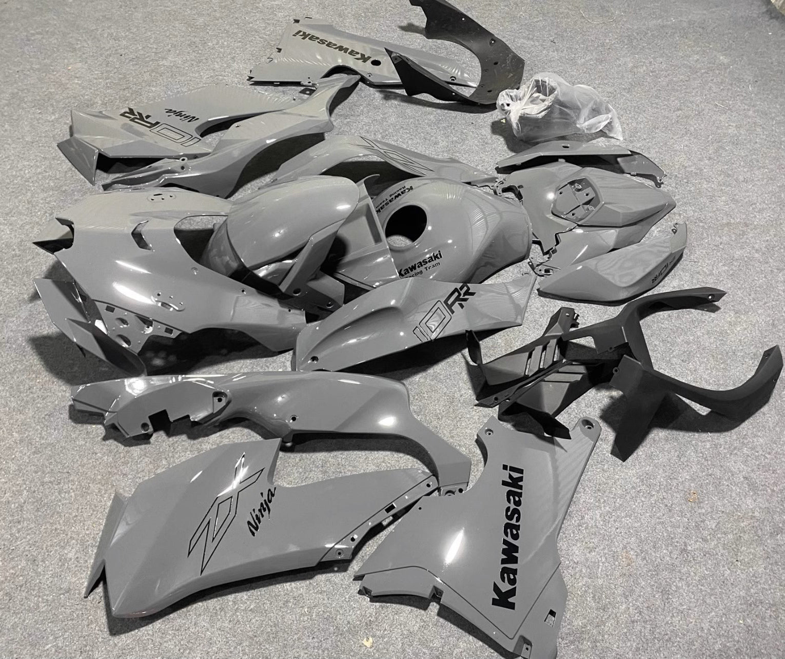 Amotopart Kawasaki ZX-10R ZX-10RR 2021-2025 Fairing Kit Bodywork ABS