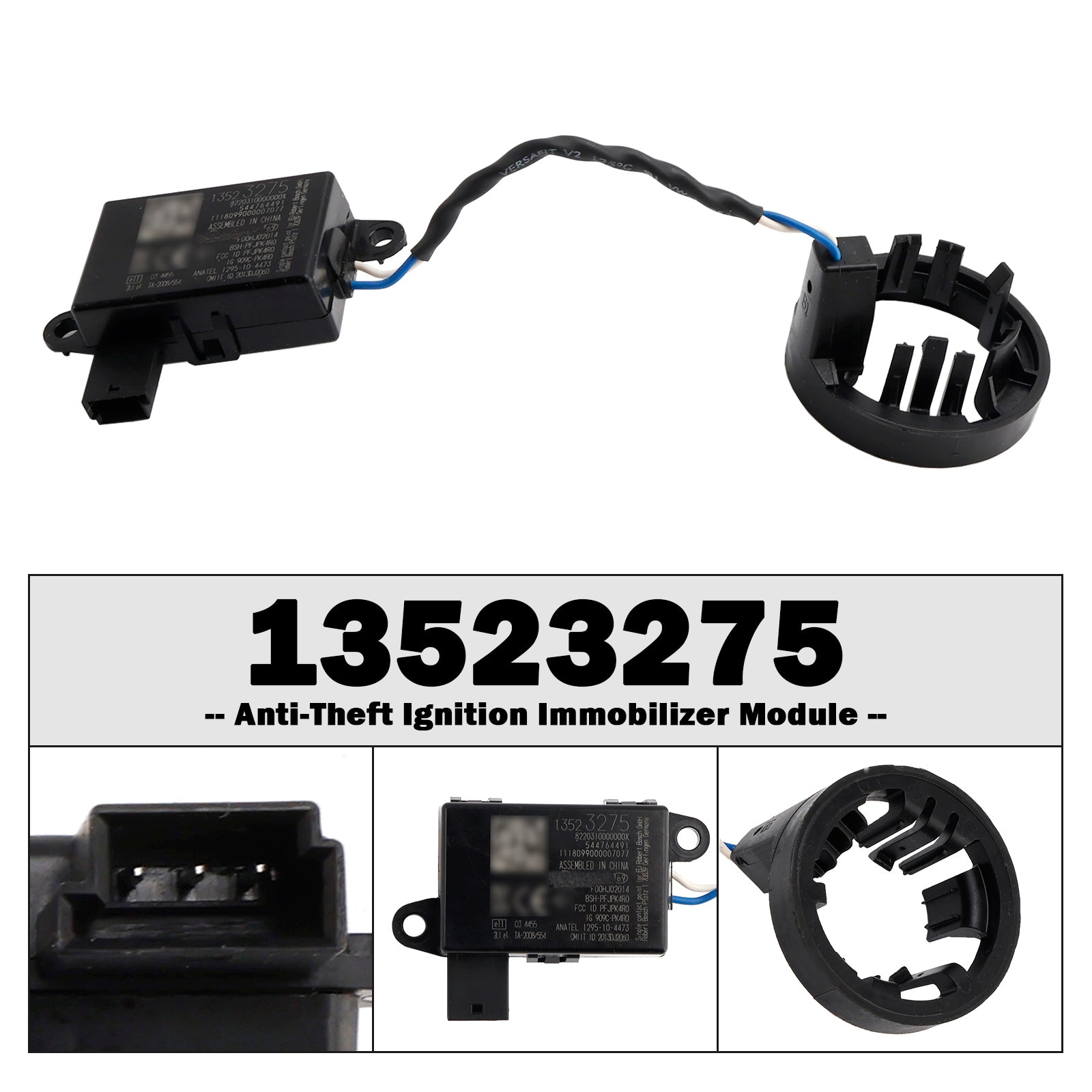 Anti-Theft Ignition Immobilizer Module for Chevy Equinox Terrain 10-17 13523275