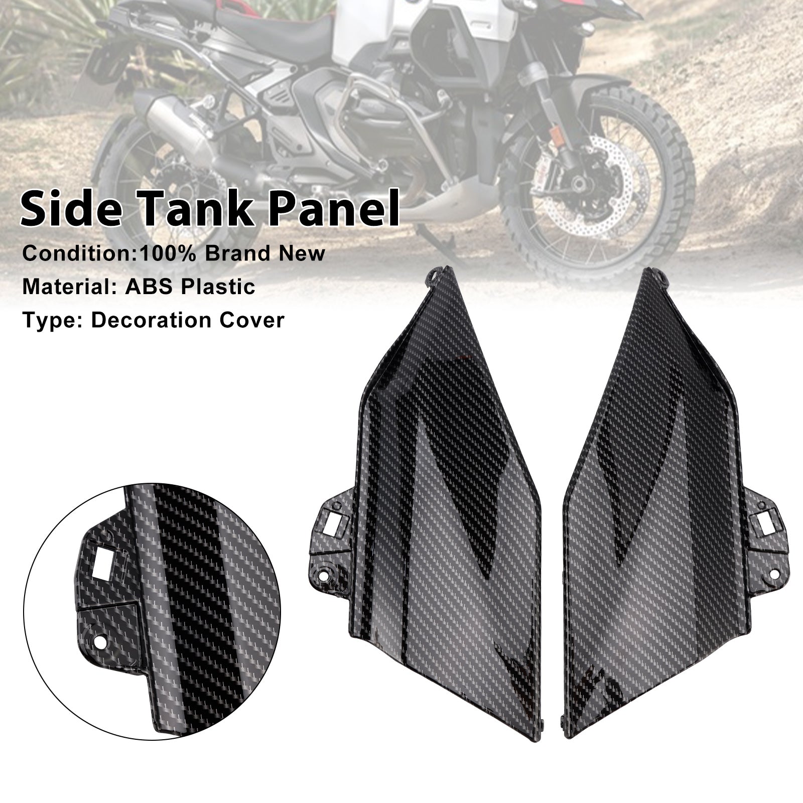 2024-2025 BMW R1300GS Side Gas Tank Middle Panel Fairing Cowl