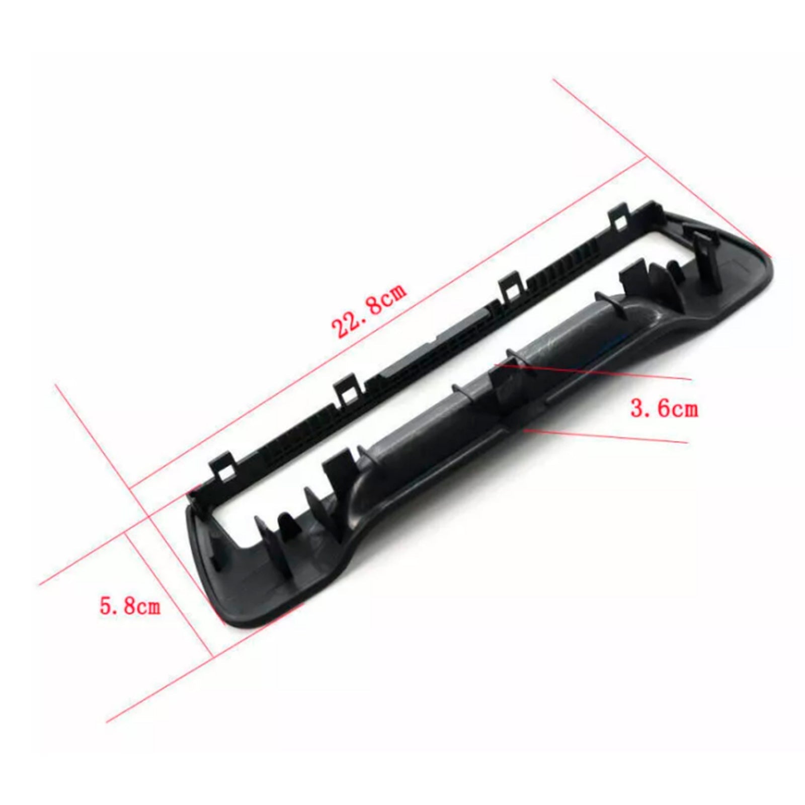 Rear Center Armrest Cup Holder Frame 4G8863289A For AUDI A7 A6 C7 2011-2018