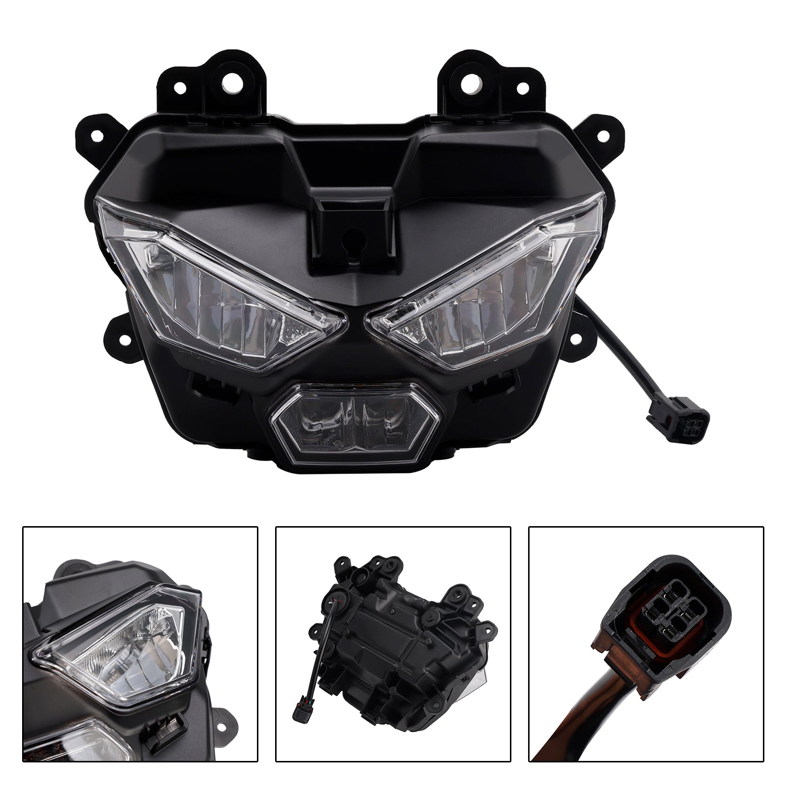 2025 Kawasaki Ninja Z900 Front Headlight Grille Headlamp Led Protector