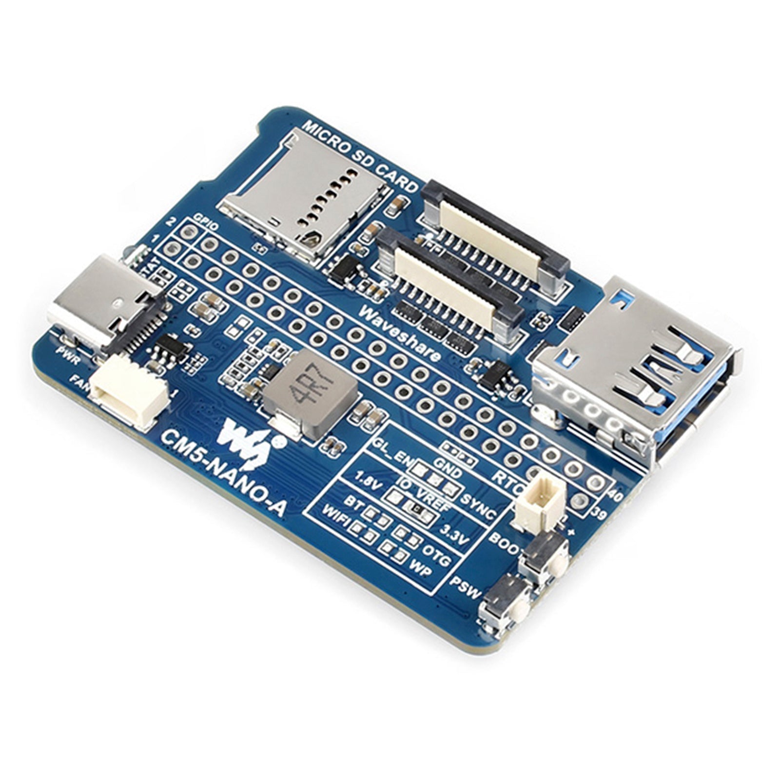 Raspberry CM5 Compute Module IO Baseboard 5 Expansion Board NANO Type A Type B