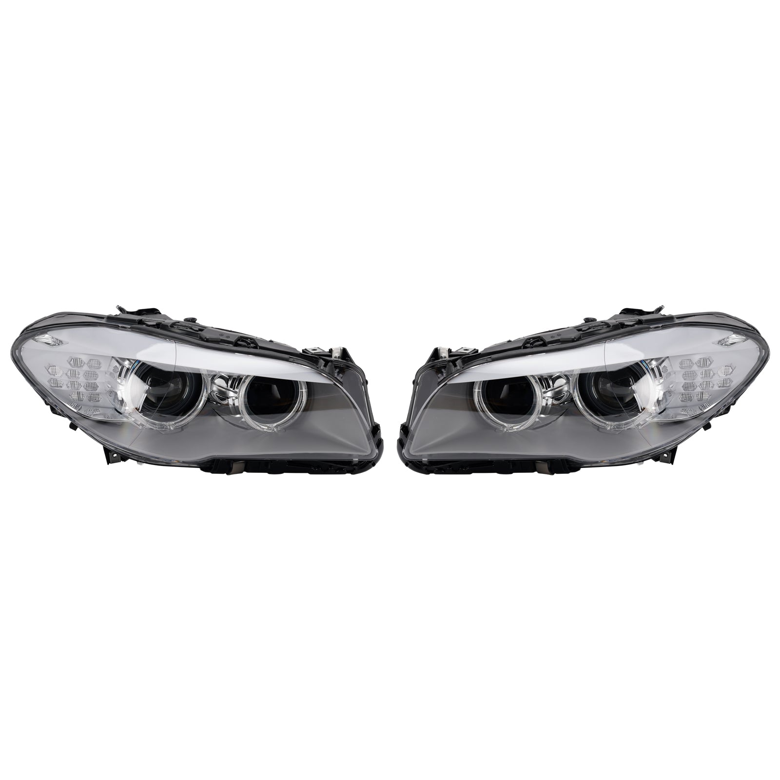 2010-2013 For BMW 5 Series F10 Saloon Xenon LED DRL Left+Right Headlight W/O AFS