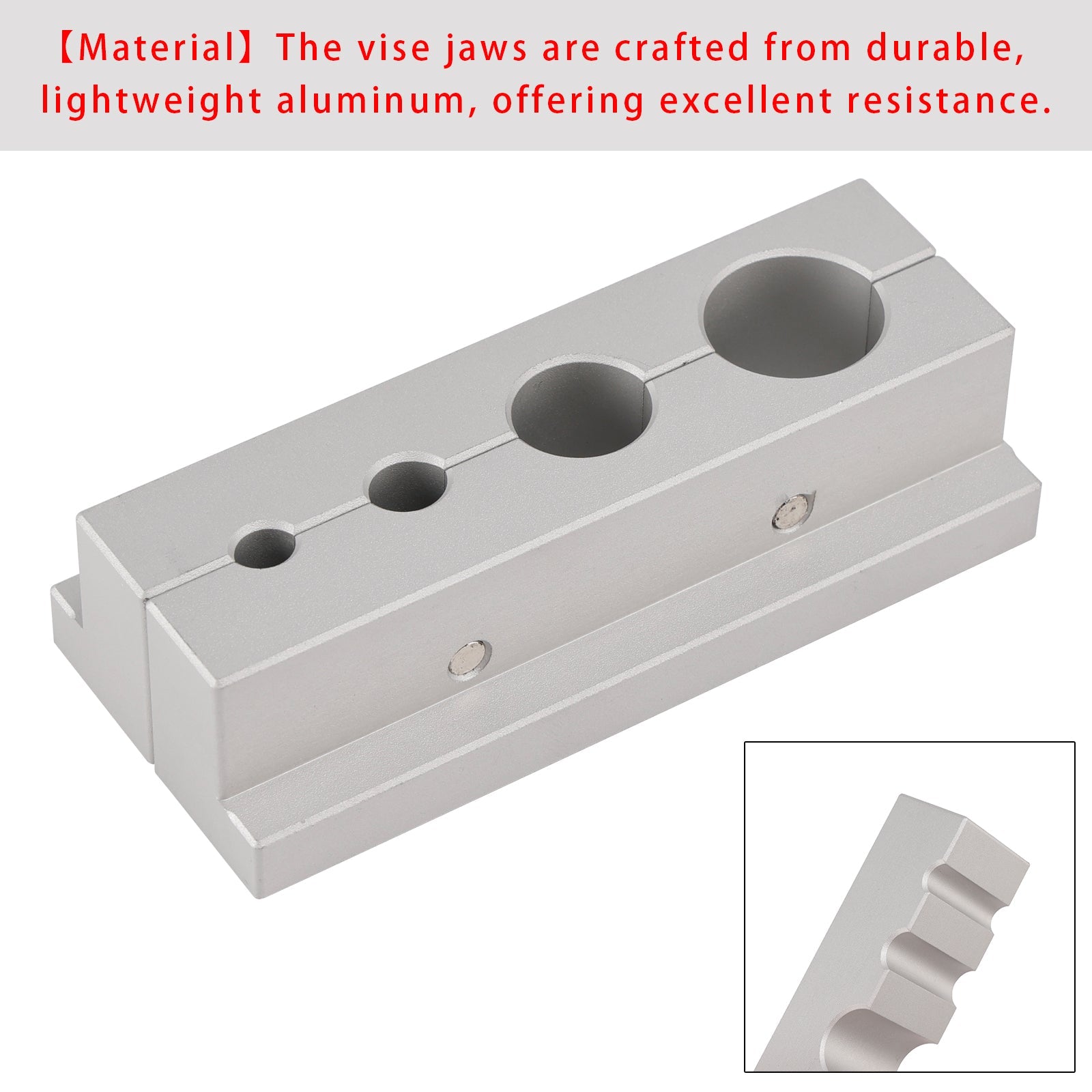 Vise Clamp Block Shaft Clamp for Fox Grip & Grip 2 Damper Rebuild 32 34 36 38 40