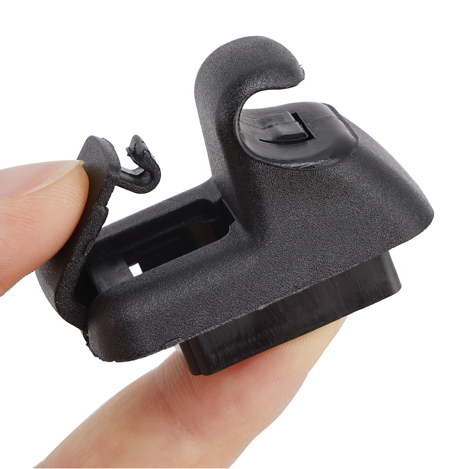 2x Black Sun Visor Clip 1RF14DX9AB Fit For Chrysler 300 Dodge Charger 2011-2020