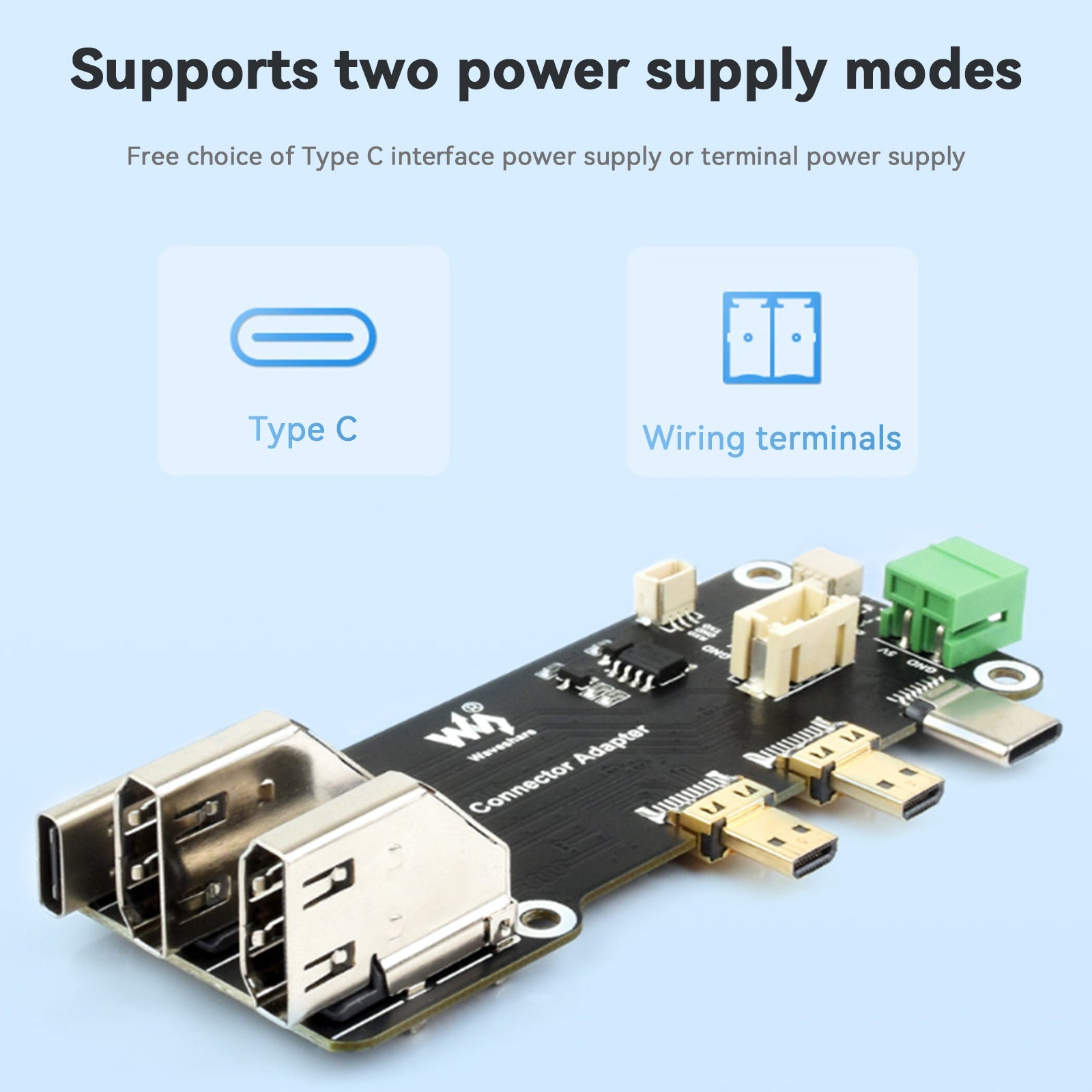 Raspberry Pi Multi-Function Expansion Board HDMI Dual 4K Output With Pi5/Pi4B