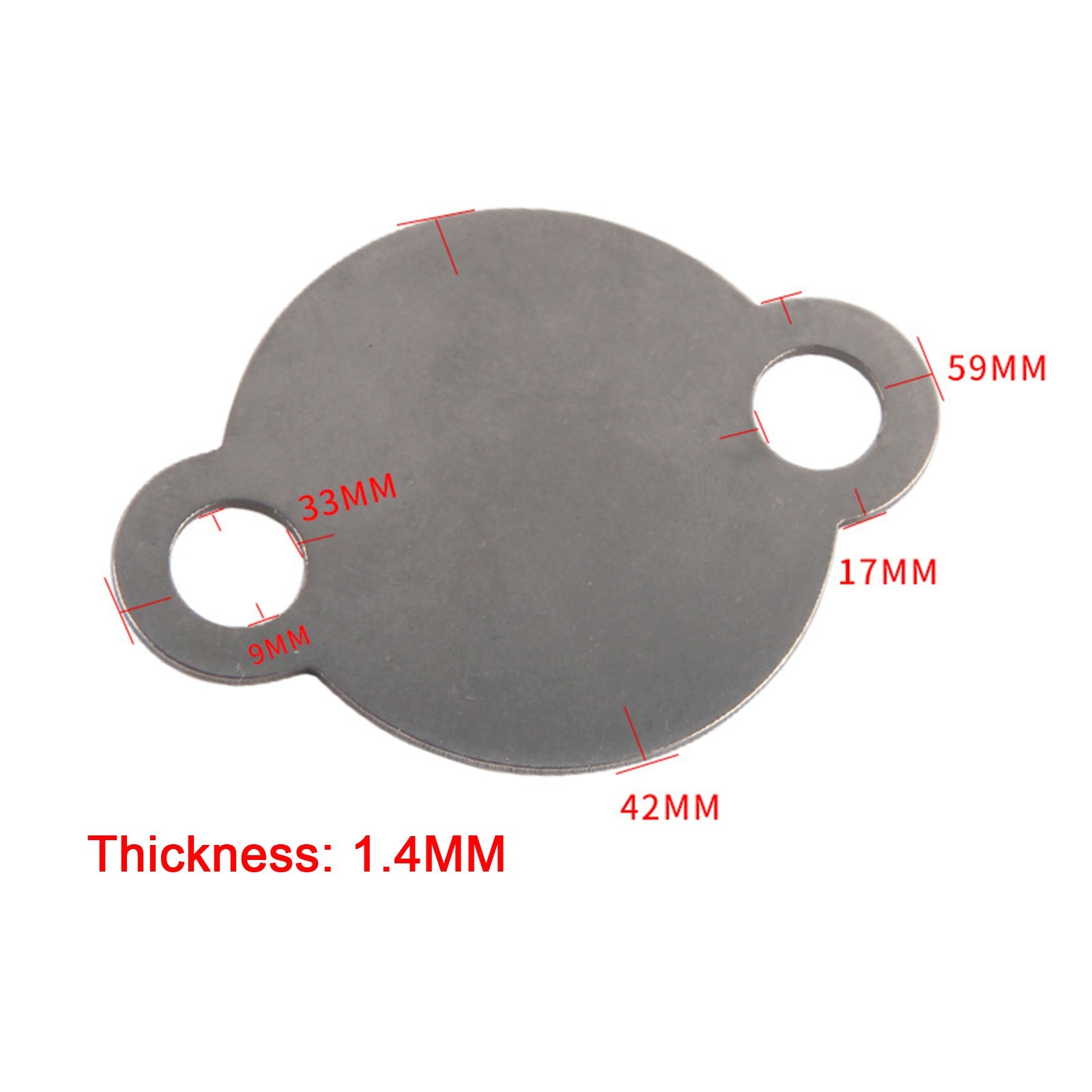 2 ? EGR Valve Blank Plate for Volkswagen Transport T5 2.0 BiTDI CFCA Engine