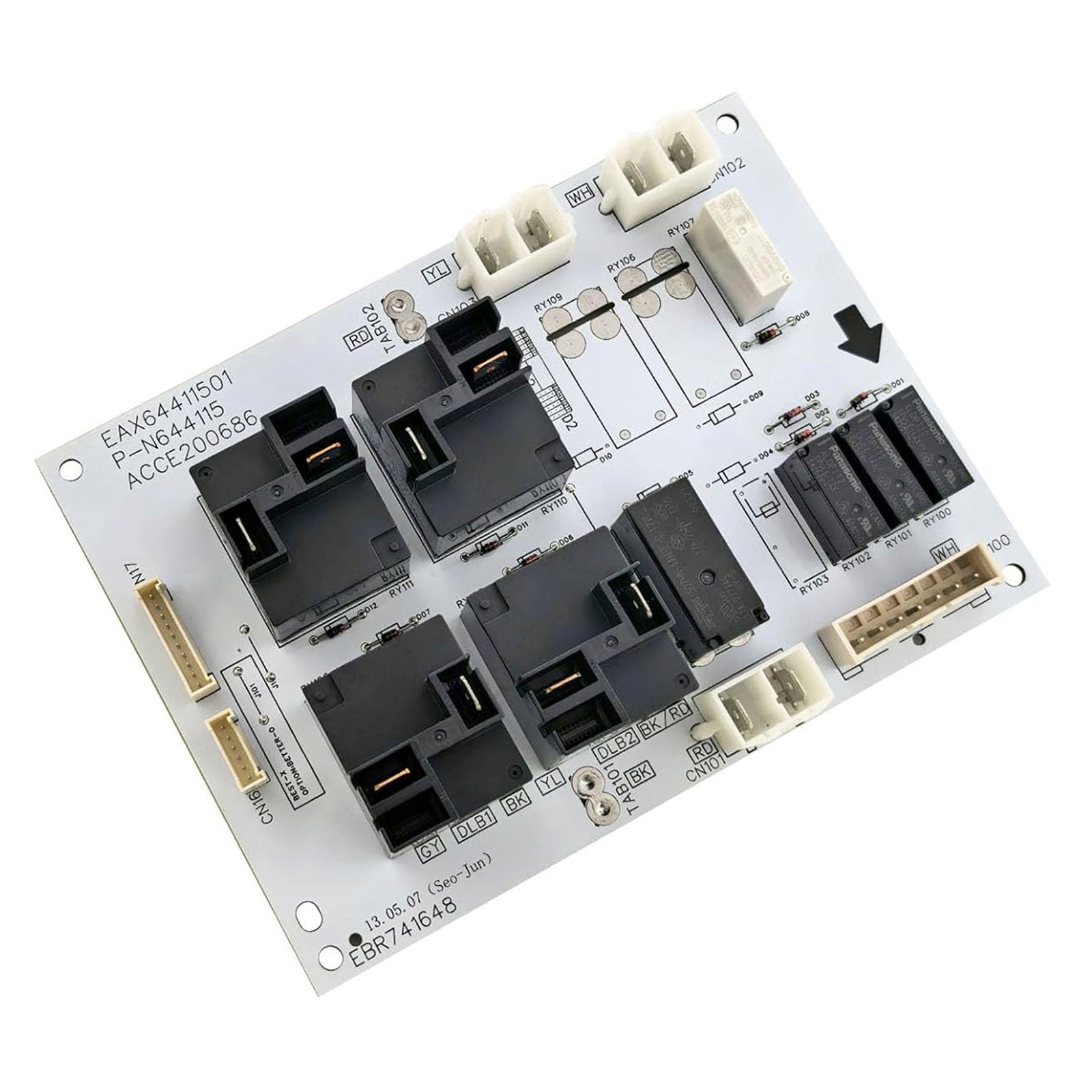 Relay Control Board EBR 74164805 For LG Range/Stove/Ovens