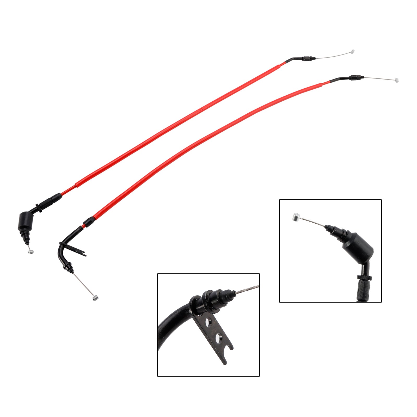 2011-2023 Suzuki GSXR600 GSXR750 Throttle Cable Wire Red