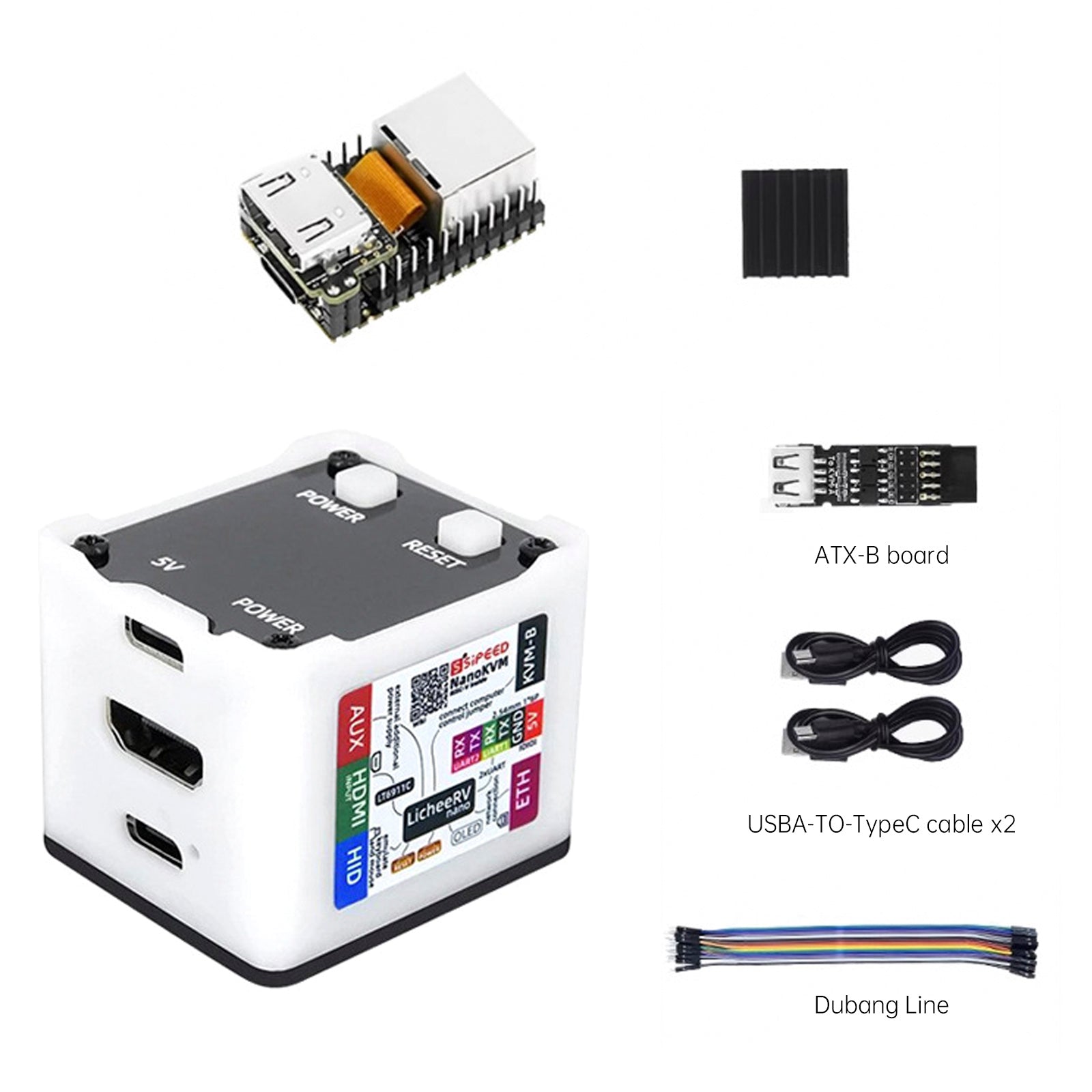 Sipeed NanoKVM Remote Operation Maintenance Server PIKVM Remote Control UART