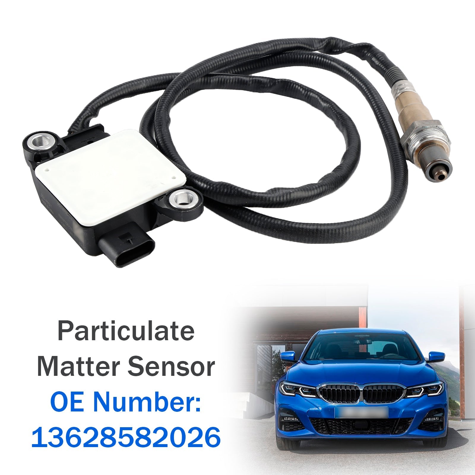 03/2020-on BMW 3 (G20, G80, G28) 316 d Saloon Diesel RWD 16 122 90 Particulate Matter Sensor 13628582026