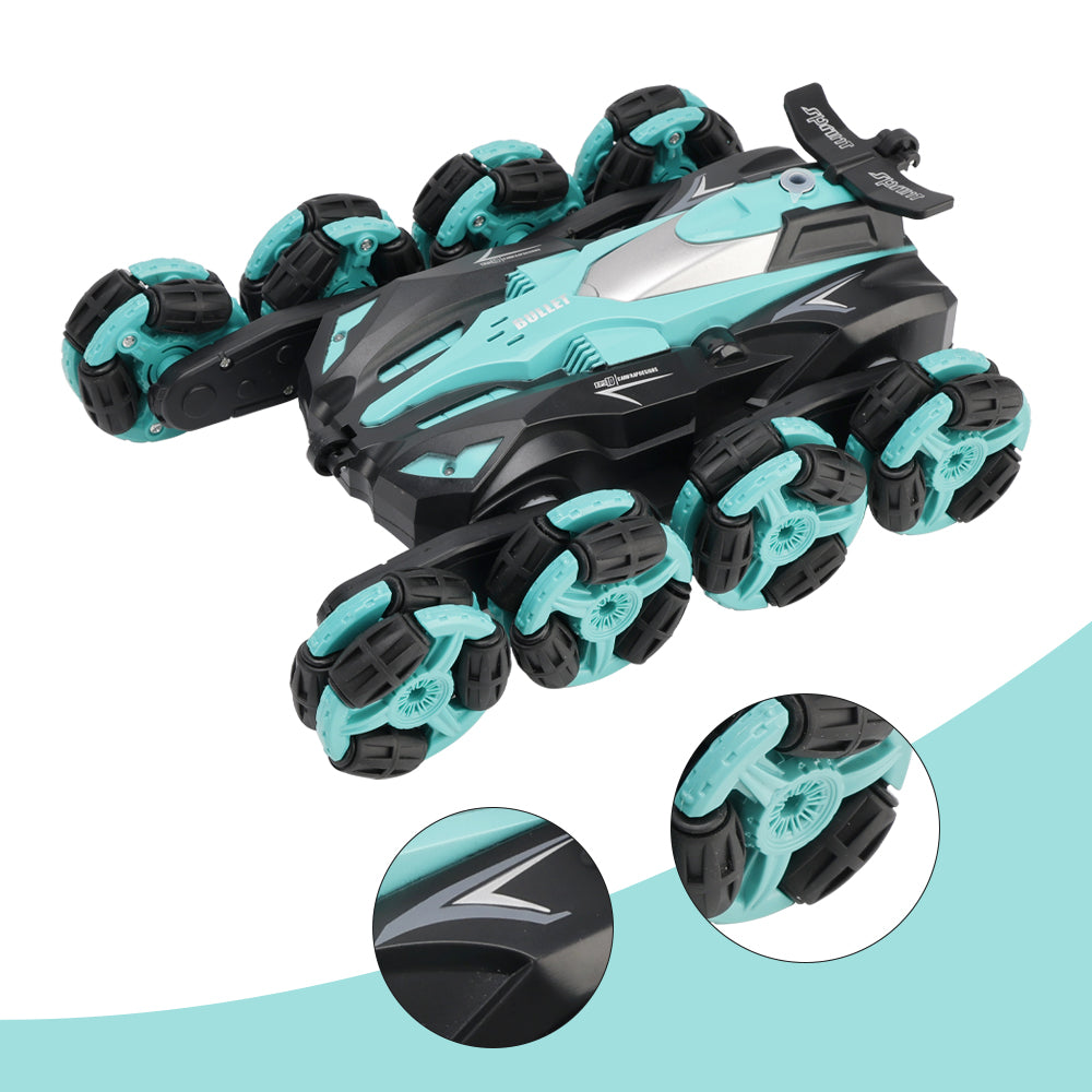 Cool 8 Wheels Hand Controlled rc Stunt Car Toys Gesture Sensing Remote Control Cars ransform Drift Off Road Vehicle for Boys Age 6-14 Year Old