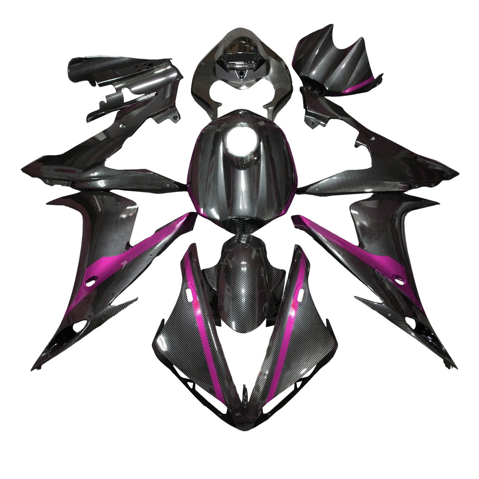 Injection Fairing Kit Bodywork Plastic ABS For Yamaha YZFR1 YZF-R1 2004-2006