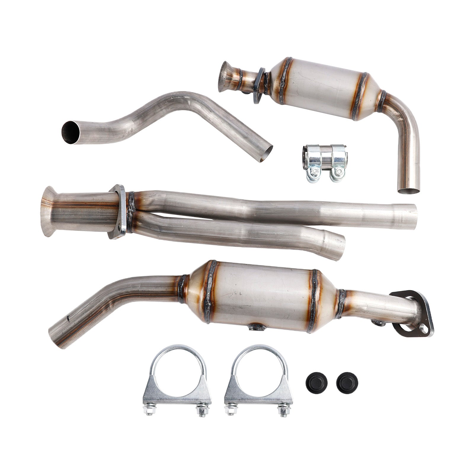 Catalytic Converters w/Y Pipe For Ford Transit-150/250/350 3.7L 2015-2019