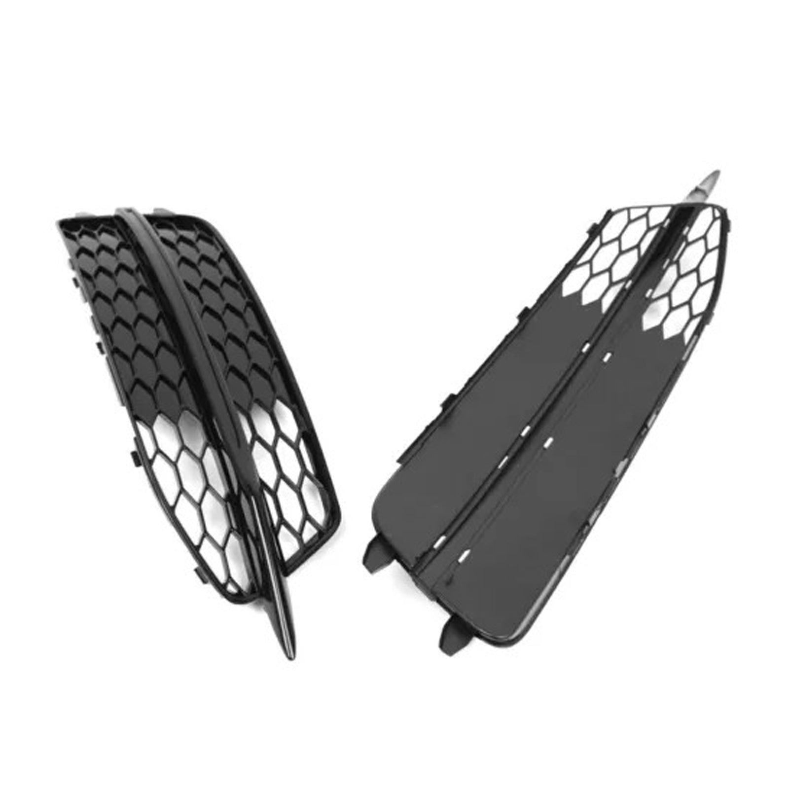 2012-2014 Audi A6 C7 S-Line 2X Car Front Bumper Fog Light Grilles