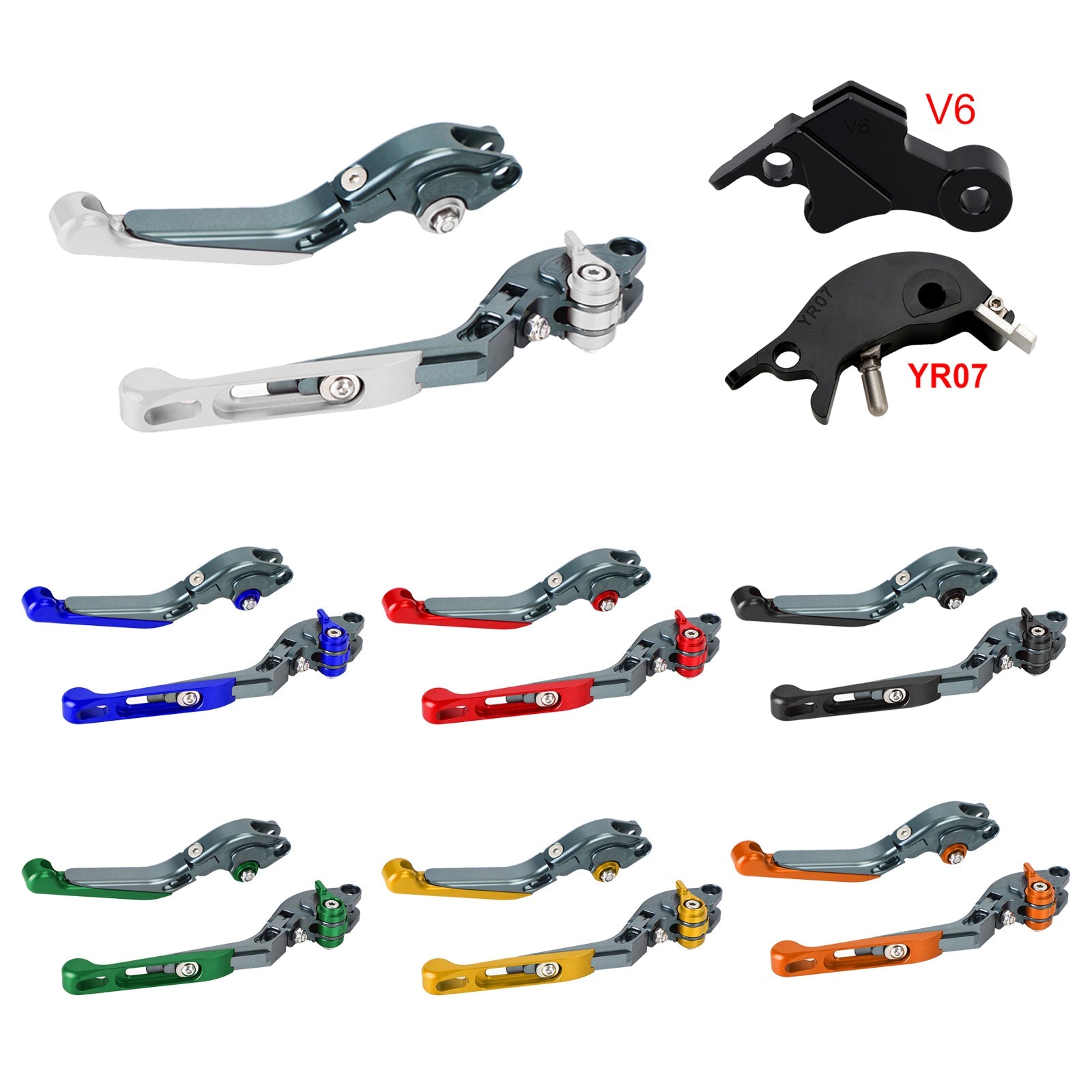Adjustable Clutch Brake Lever fit for YAMAHA XSR900 XSR900GP MT-09 2024-2025