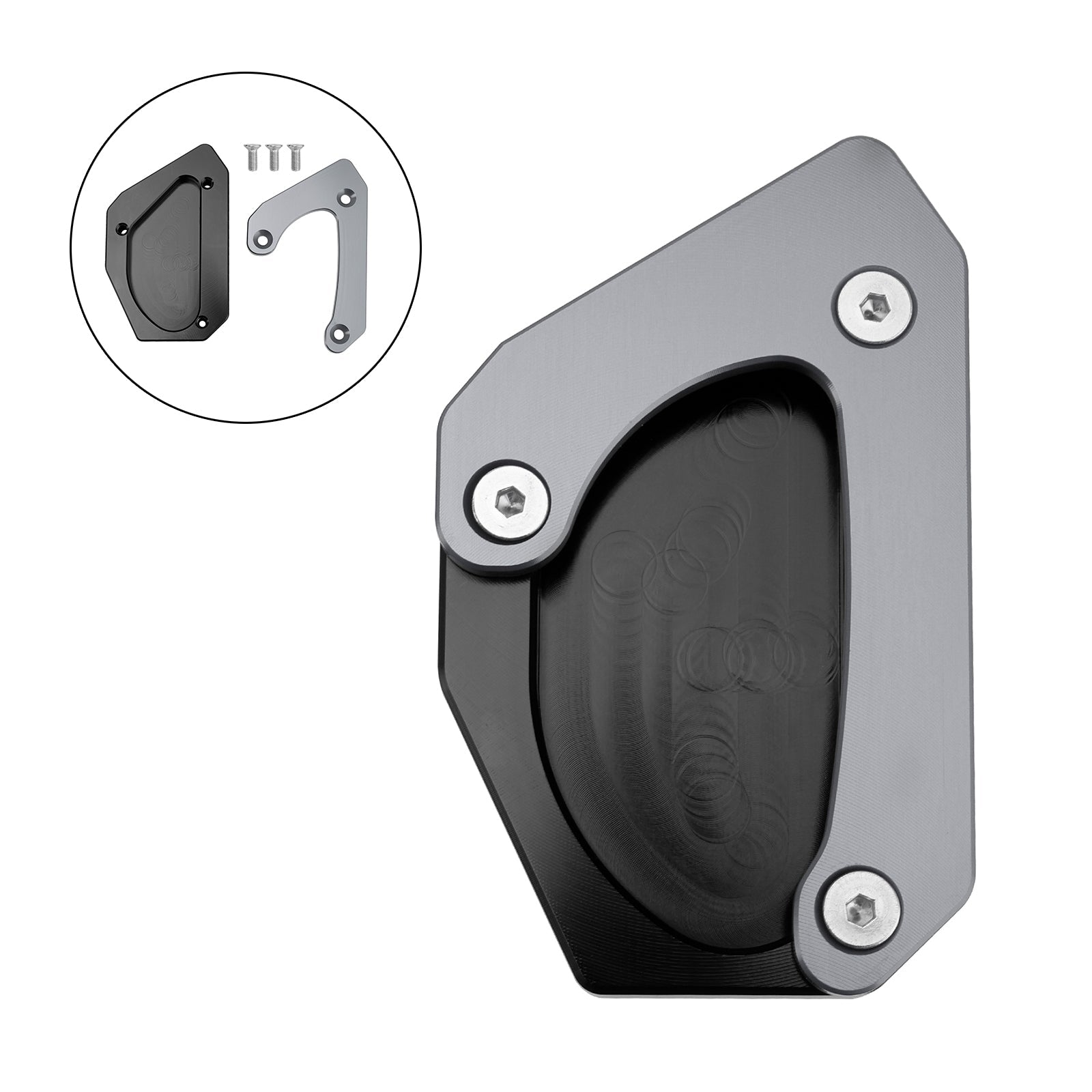 Kickstand Enlarge Plate Pad fit for Suzuki V-strom 650 DL650 XT 2011-2024