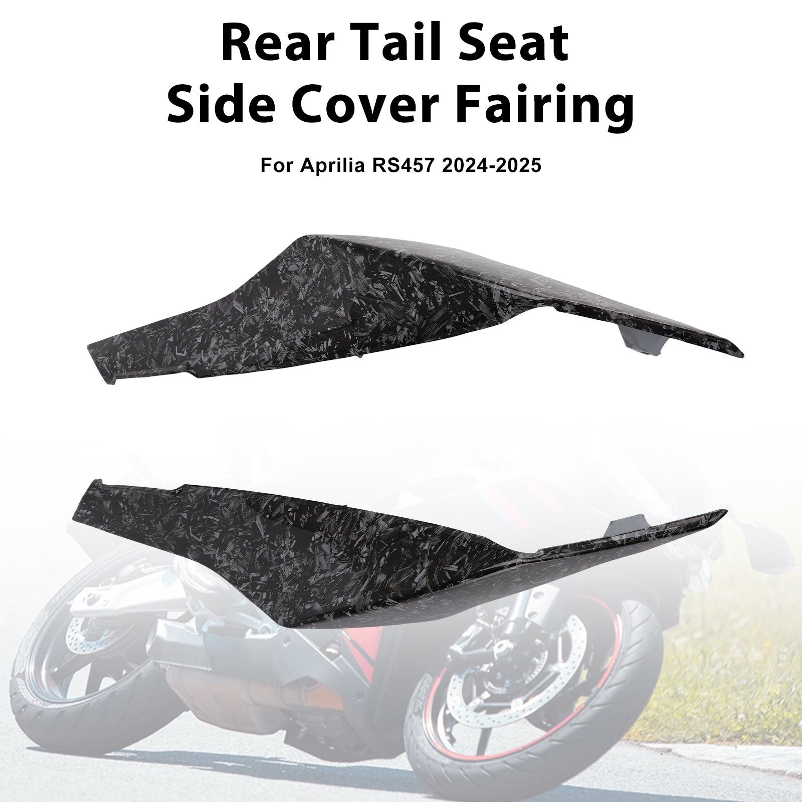 2024-2025 Aprilia RS457 RS 457 Rear Tail Seat Side Cover Fairing