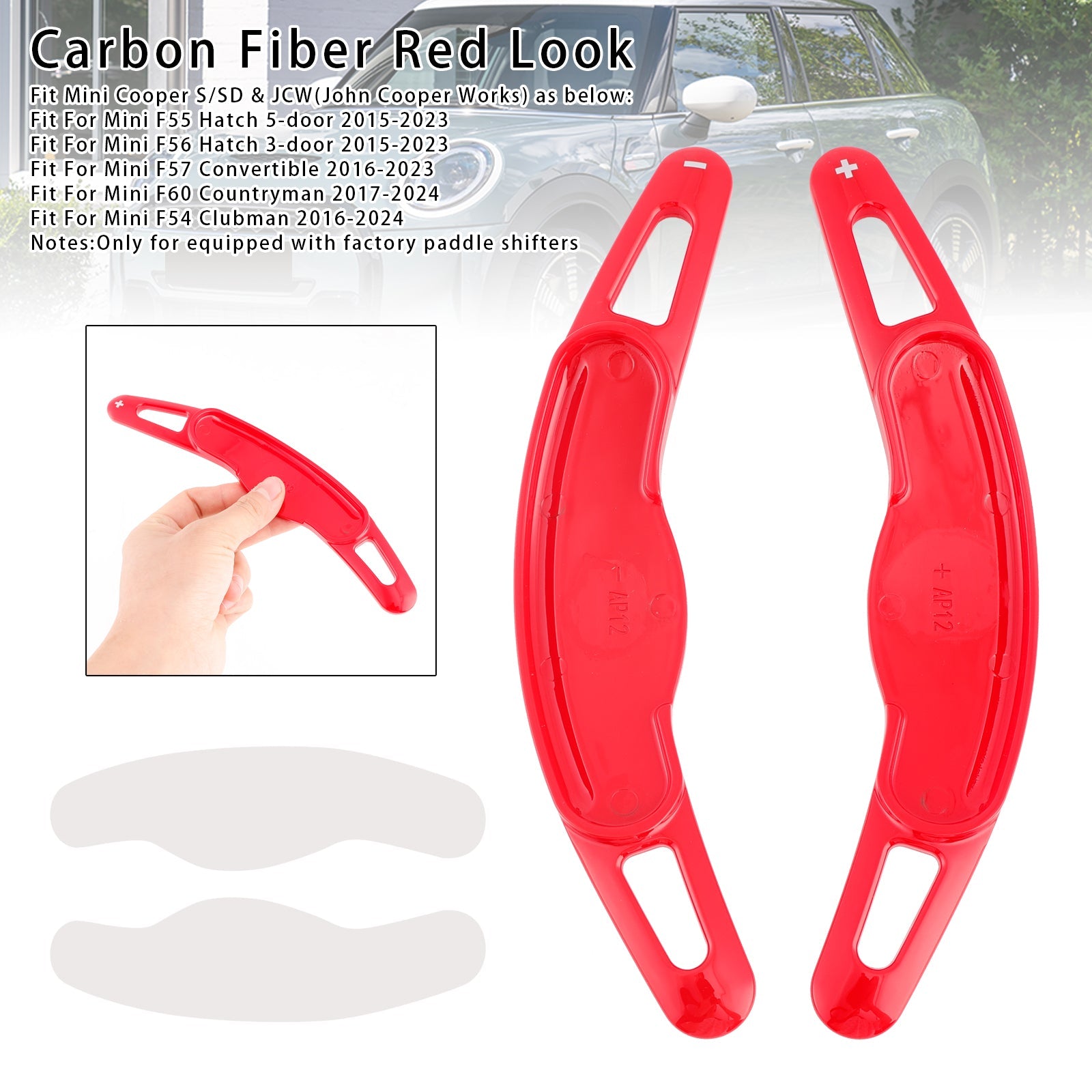 Steering Wheel Paddle Shifter Extension For Mini F54 F55 F56 F57 F60 2014-2022