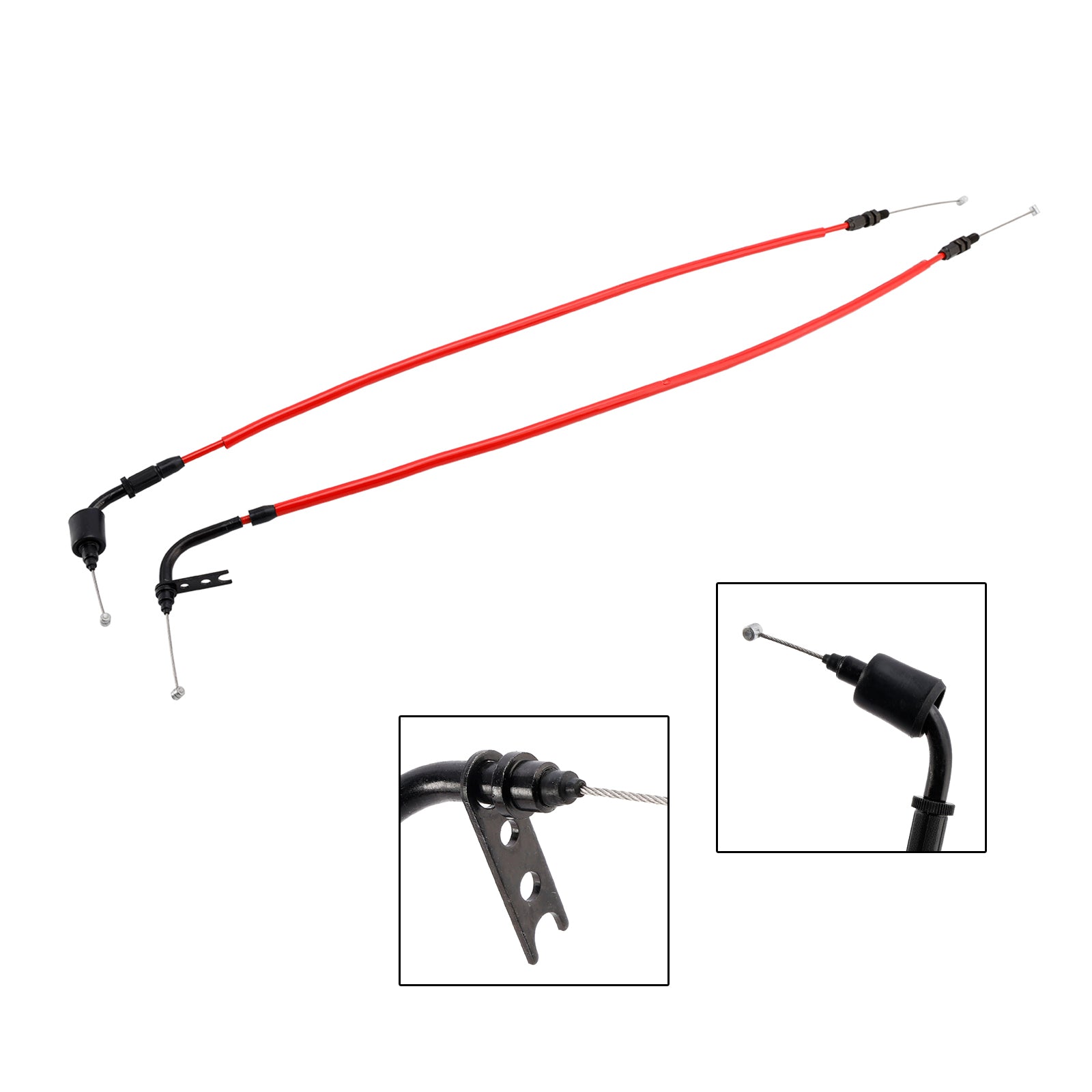 2009-2016 Suzuki GSXR1000 Throttle Cable Wire Red