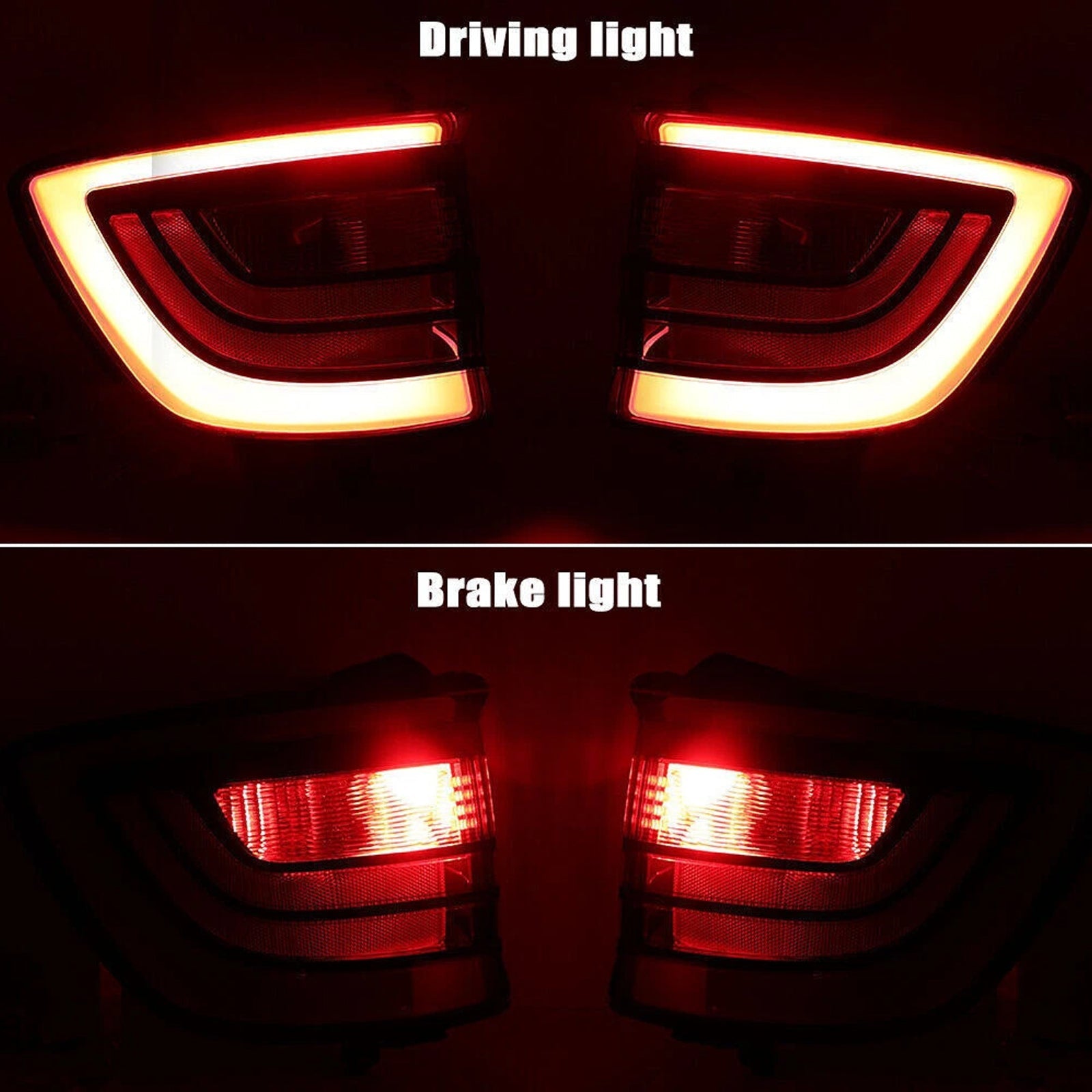 2018-2022 Durango Pursuit Left+Right Rear Tail Light Lamp 68272126AC 68272127AC