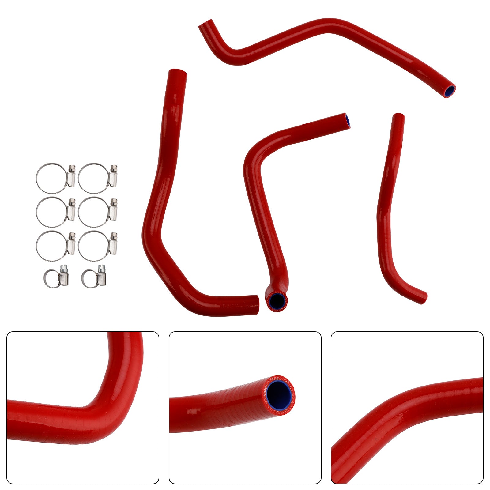 2024-2025 Honda CB500 Hornet Silicone Radiator coolant Hose