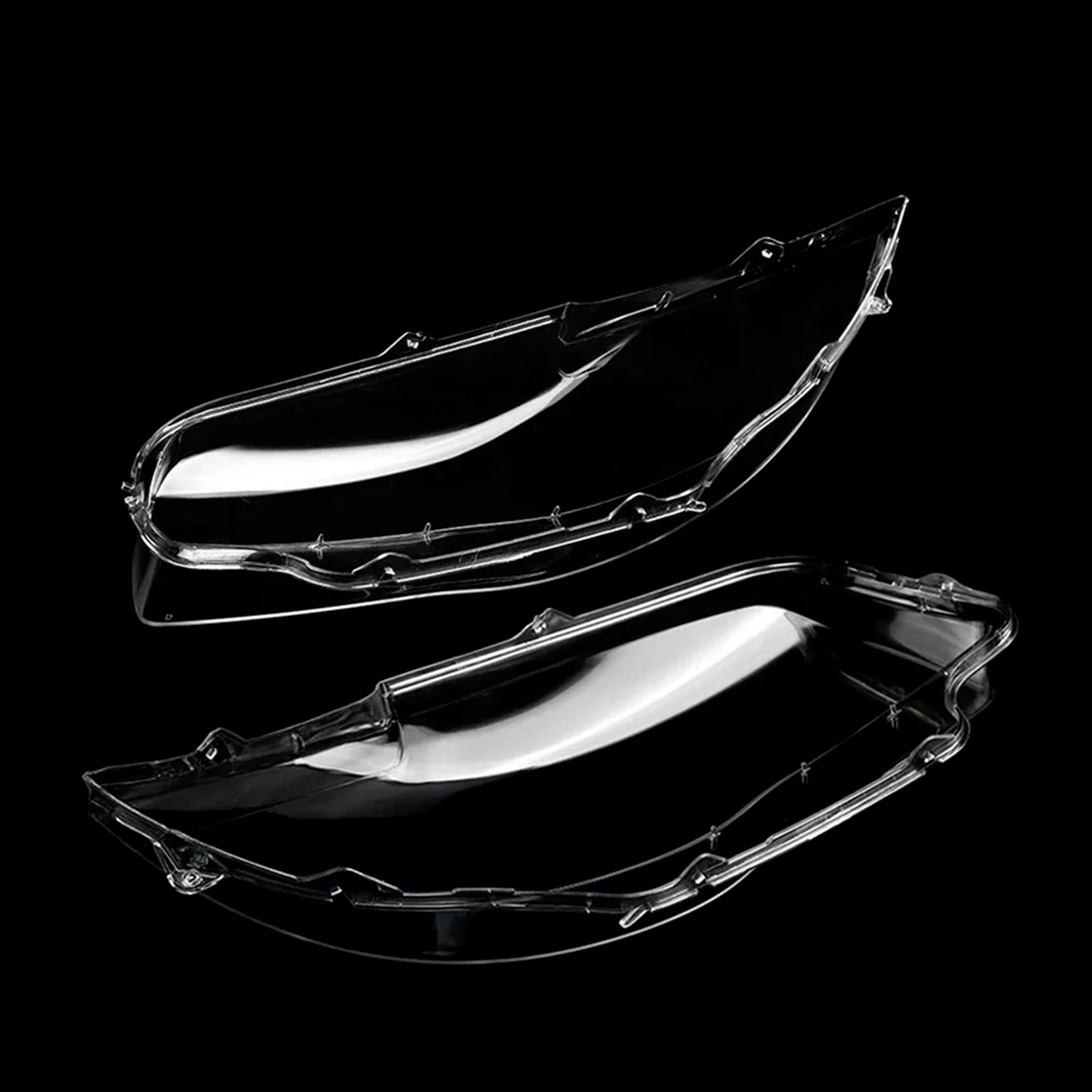 2003-2011 BMW 1-Series E81 E82 E87 E88 2PCS Front Headlight Glass Clear Cover 63126924486,