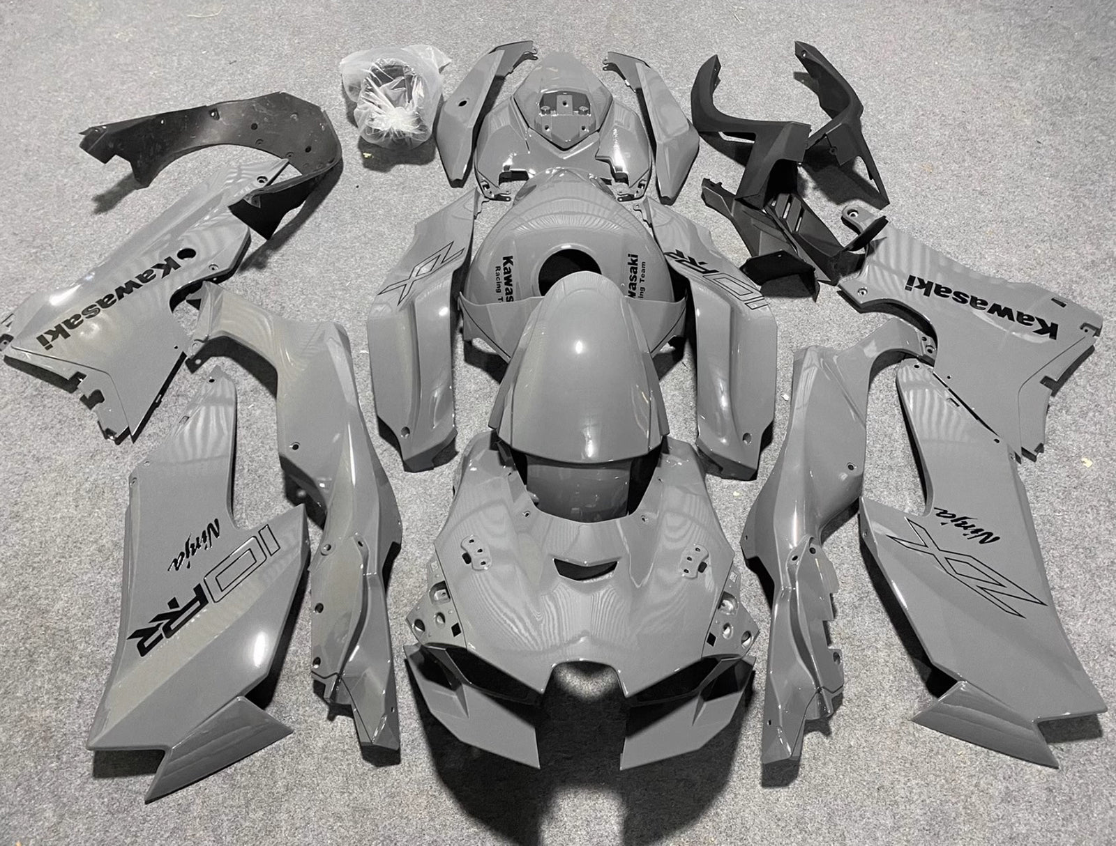 Amotopart Kawasaki ZX-10R ZX-10RR 2021-2025 Fairing Kit Bodywork ABS