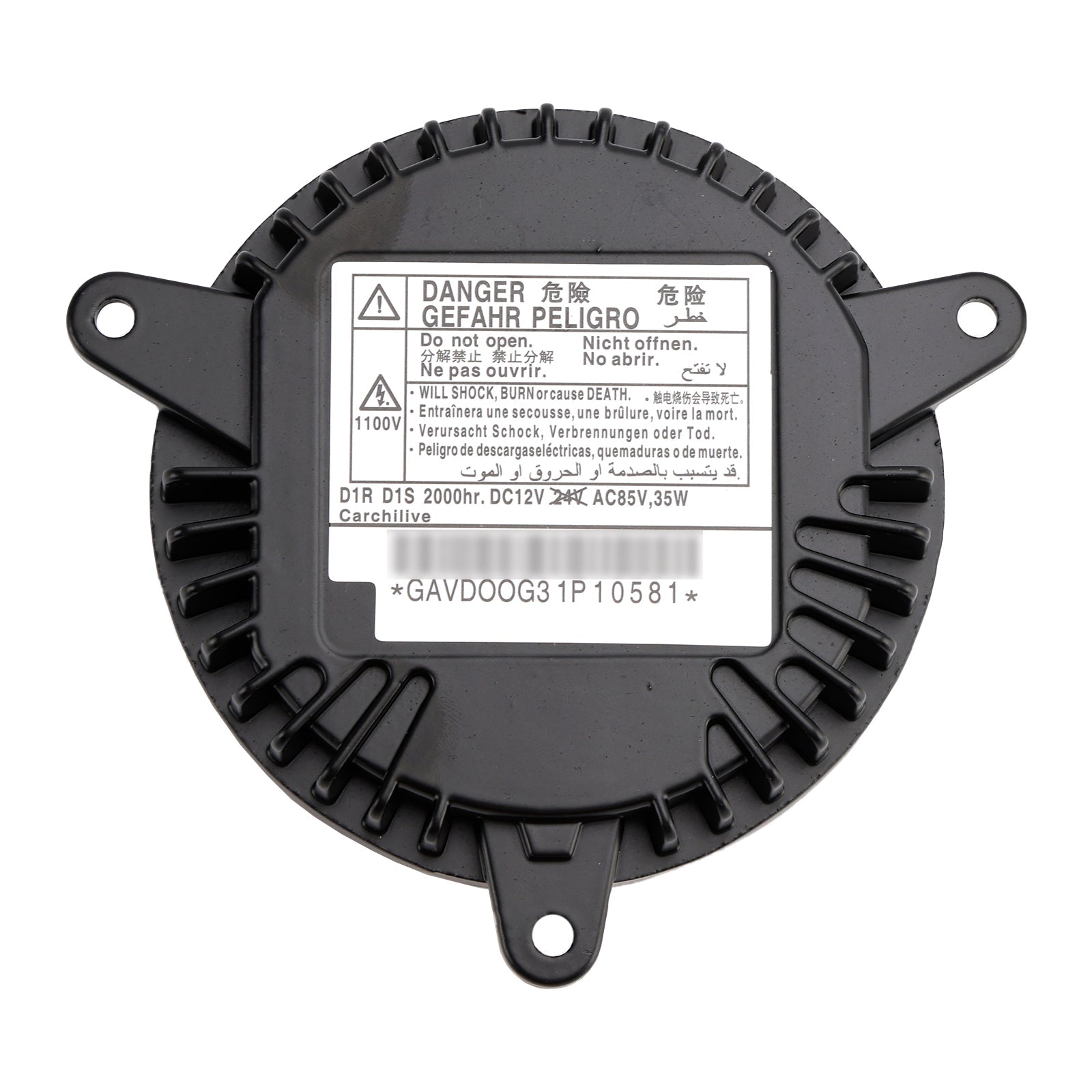 Xenon HID Headlight Electric Ballast D1S GAVD00G31P10581 For Cadillac