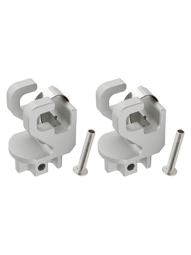 2PCS Alminum RV Rafter Claw Satin Hardware For Dometic SUNCHASER II Awning